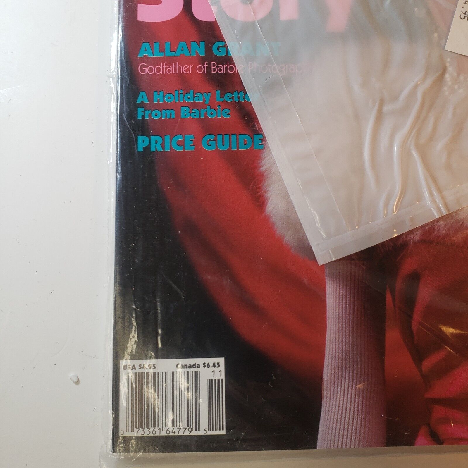 Barbie Bazaar Magazine Nov/Dec 1994 Vol 6 Issue 6 Sealed w/ Holiday Letter