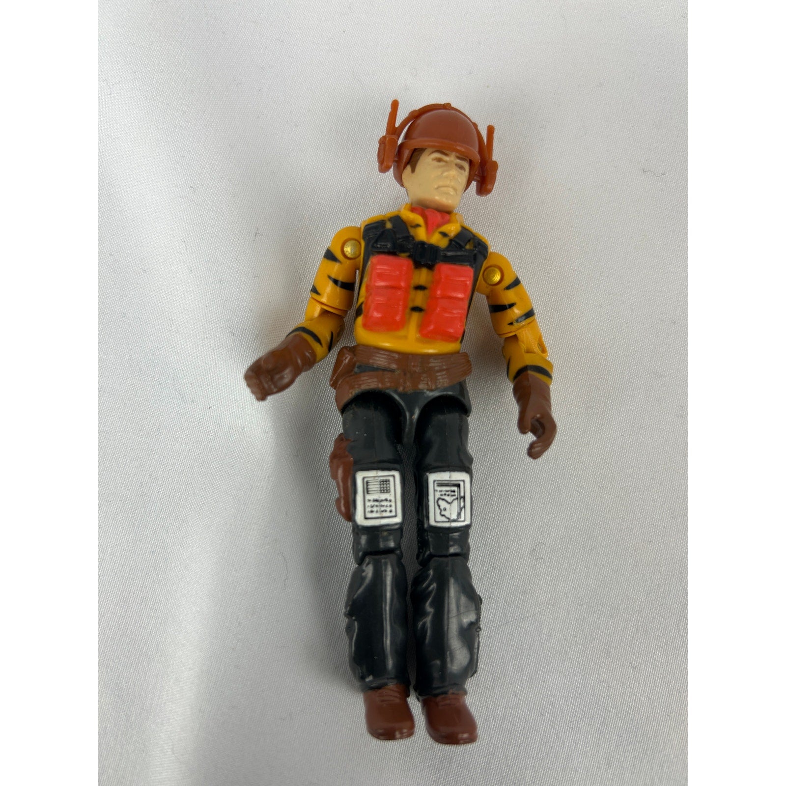 GI Joe ARAH Skystiker Tiger Rat Pilot Figure Hasbro Hong Kong just missing visor