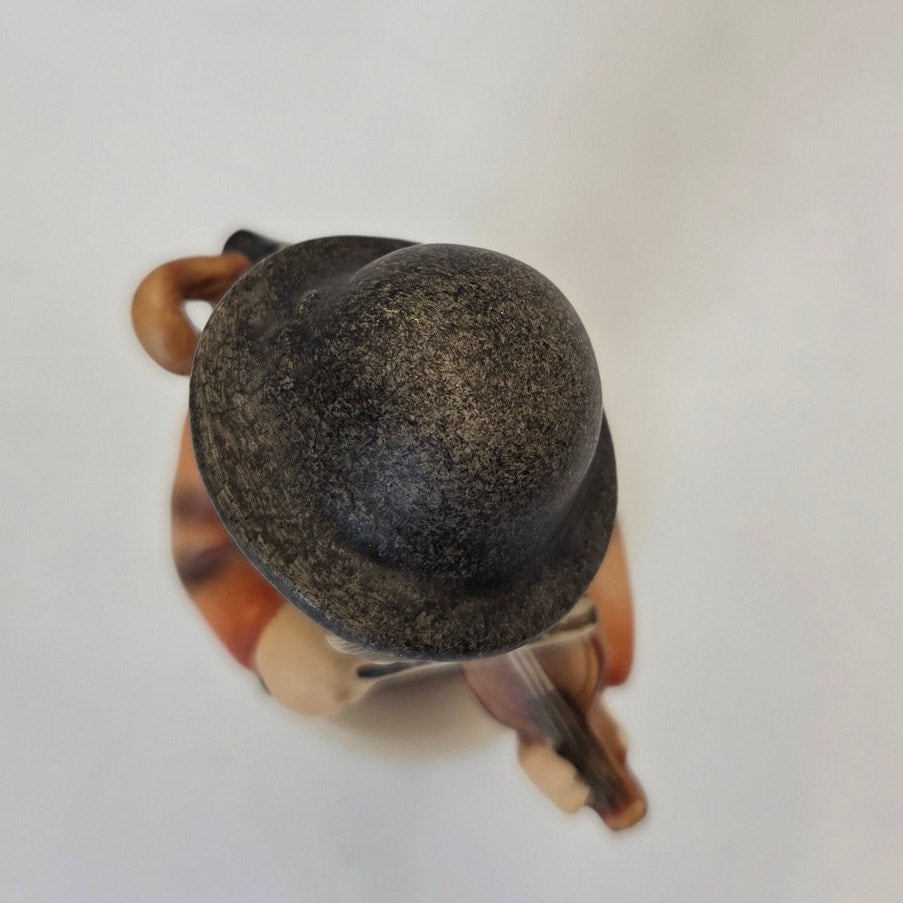 Goebel Hummel Little Fiddler Violin Boy Figurine W Germany Bee V 5in Vintage