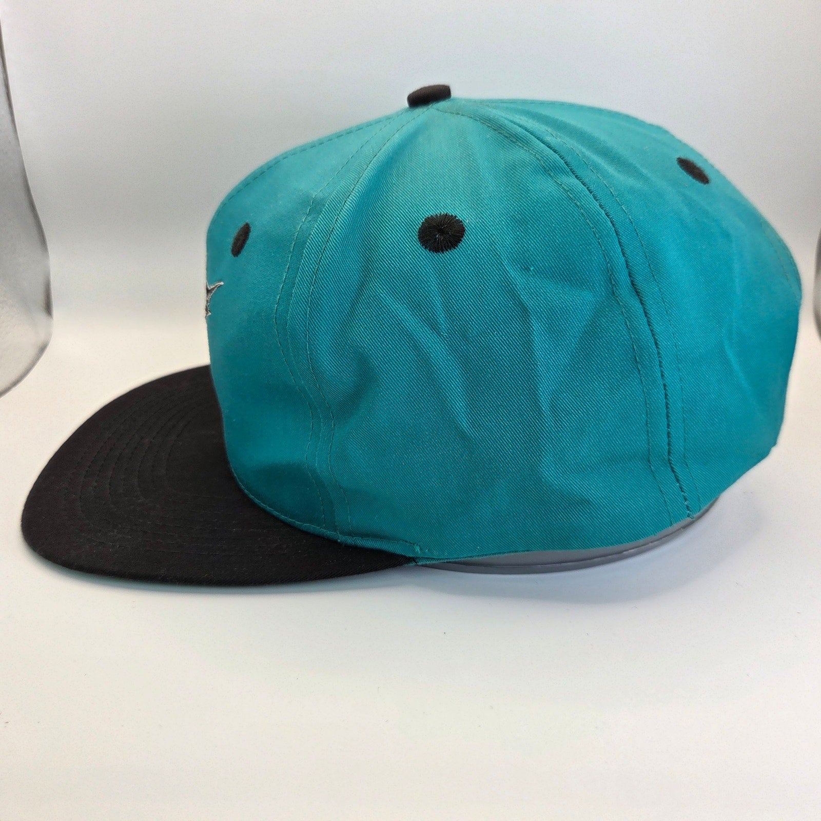 Vintage MLB Florida Marlins Snapback Baseball Cap Teal Black Annco Sri Lanka