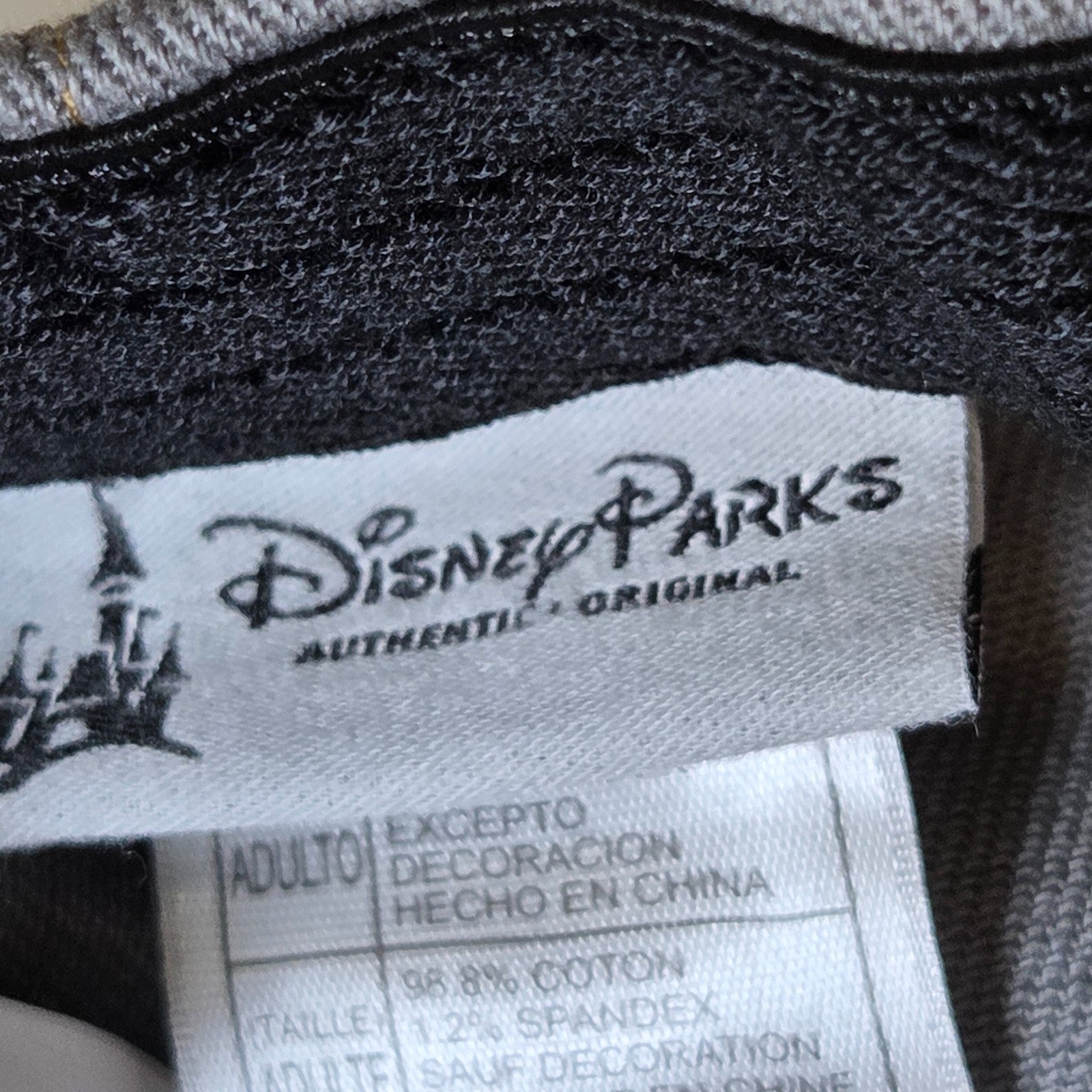 Disney Parks Graphic Edge Grumpy Argyle Snapback Hat NWT Authentic Adult Hat