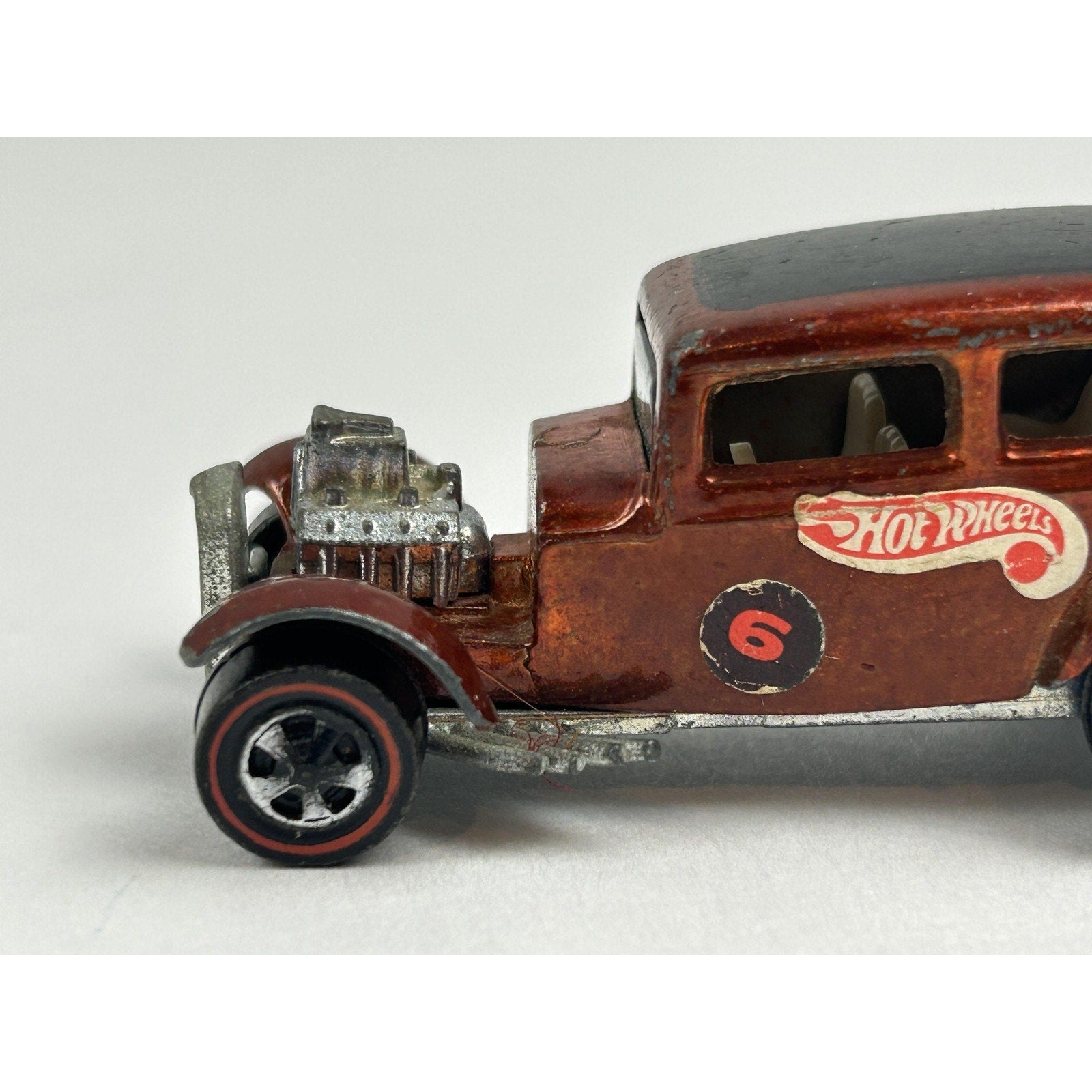 Vintage Hot Wheels Classic 32 Ford Vicky Redline Diecast Car 1970 Mattel USA #6