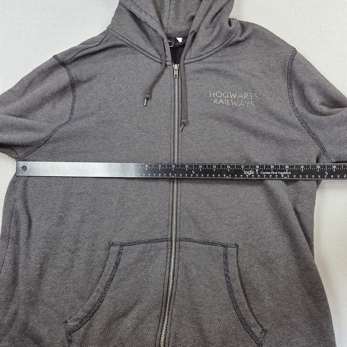 Harry Potter Hogwarts Railways Full Zip Hoodie Universal Studios Mens XL