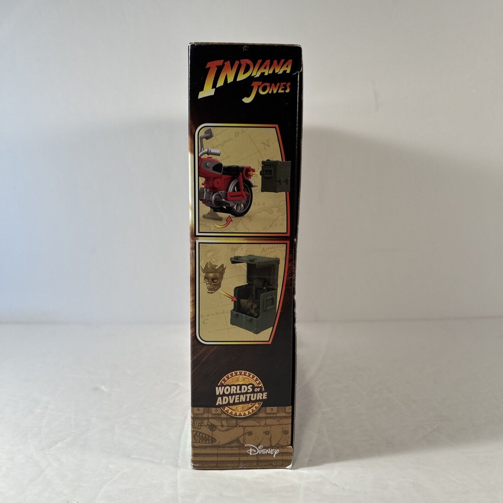NEW Hasbro Indiana Jones: Worlds of Adventure Helena Shaw with Motorcycle Action