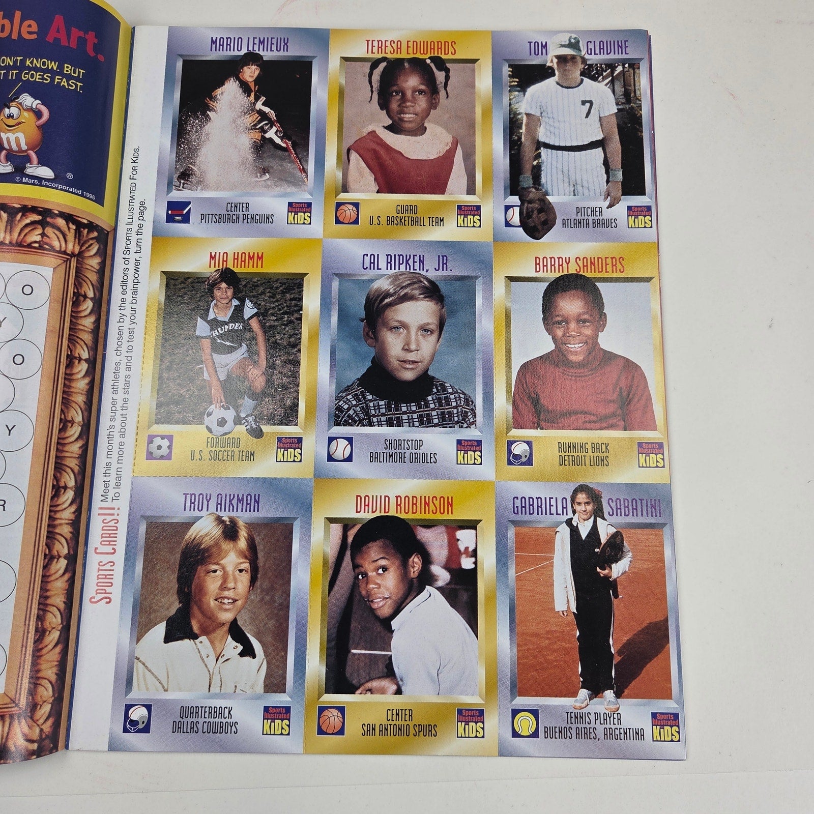Sports Illustrated for Kids March 1996 Michael Jordan Complete Poster Cards