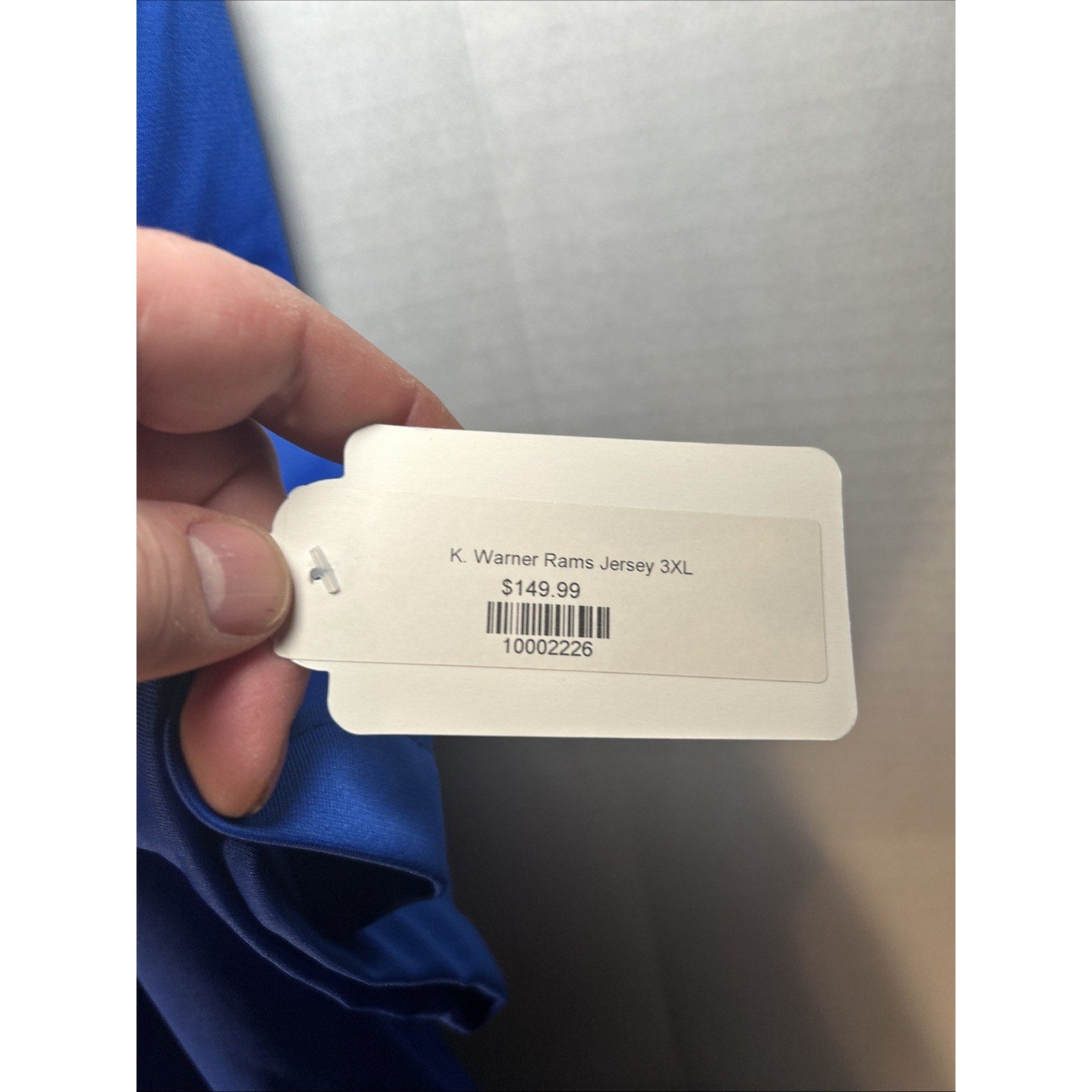 Kurt Warner Nike On Field #13 Los Angeles Rams Jersey 3XL Blue NWT