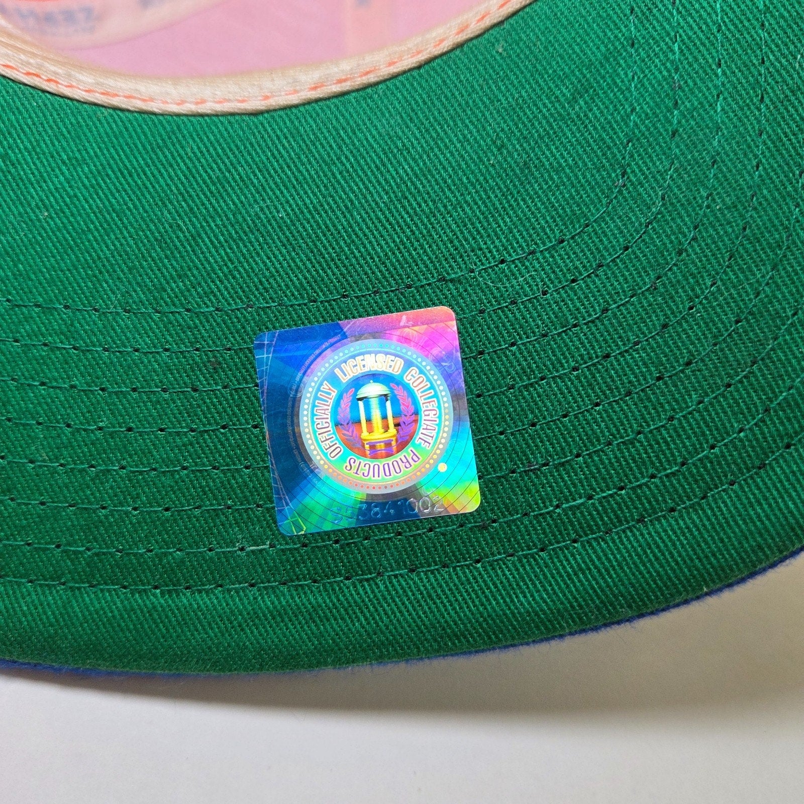 Boise State Broncos Zephyr Snapback Hat Orange Blue NCAA Vintage College Cap