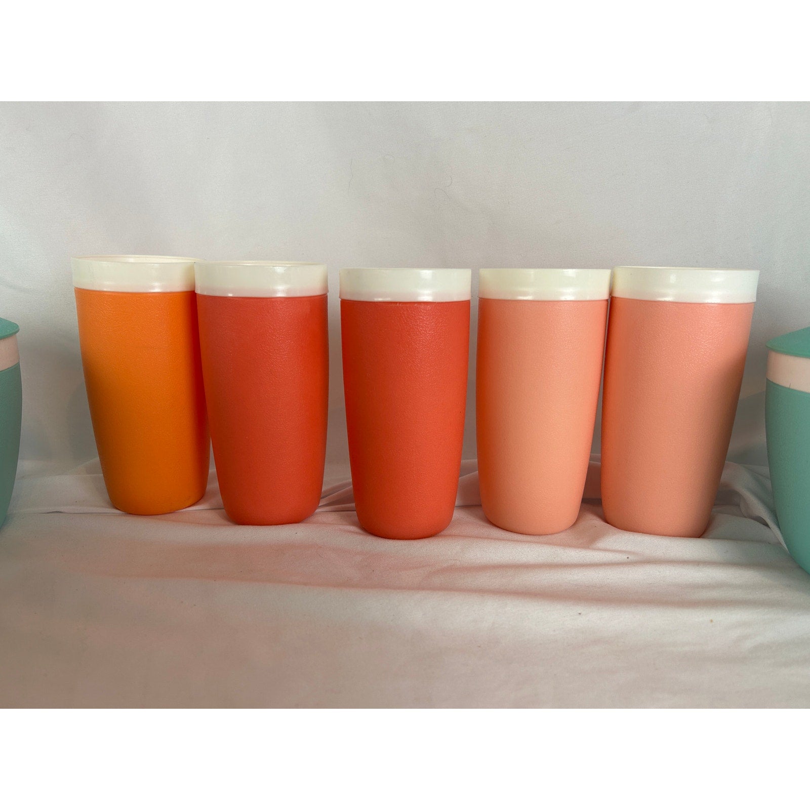 Bolero Therm O Ware MCM Bowl Tumbler Ice Bucket Set Retro Pastel Lot