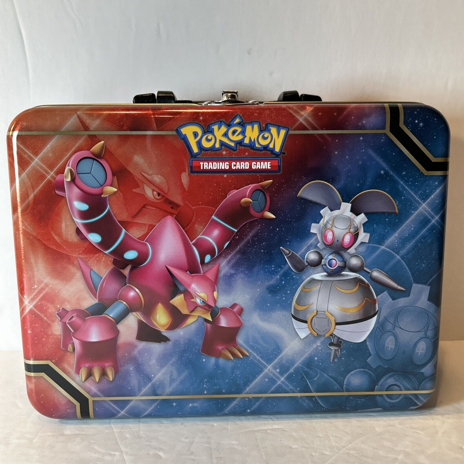 Pokémon Tin Lunchbox Magearna and Volcanion - Lunchbox only, no cards