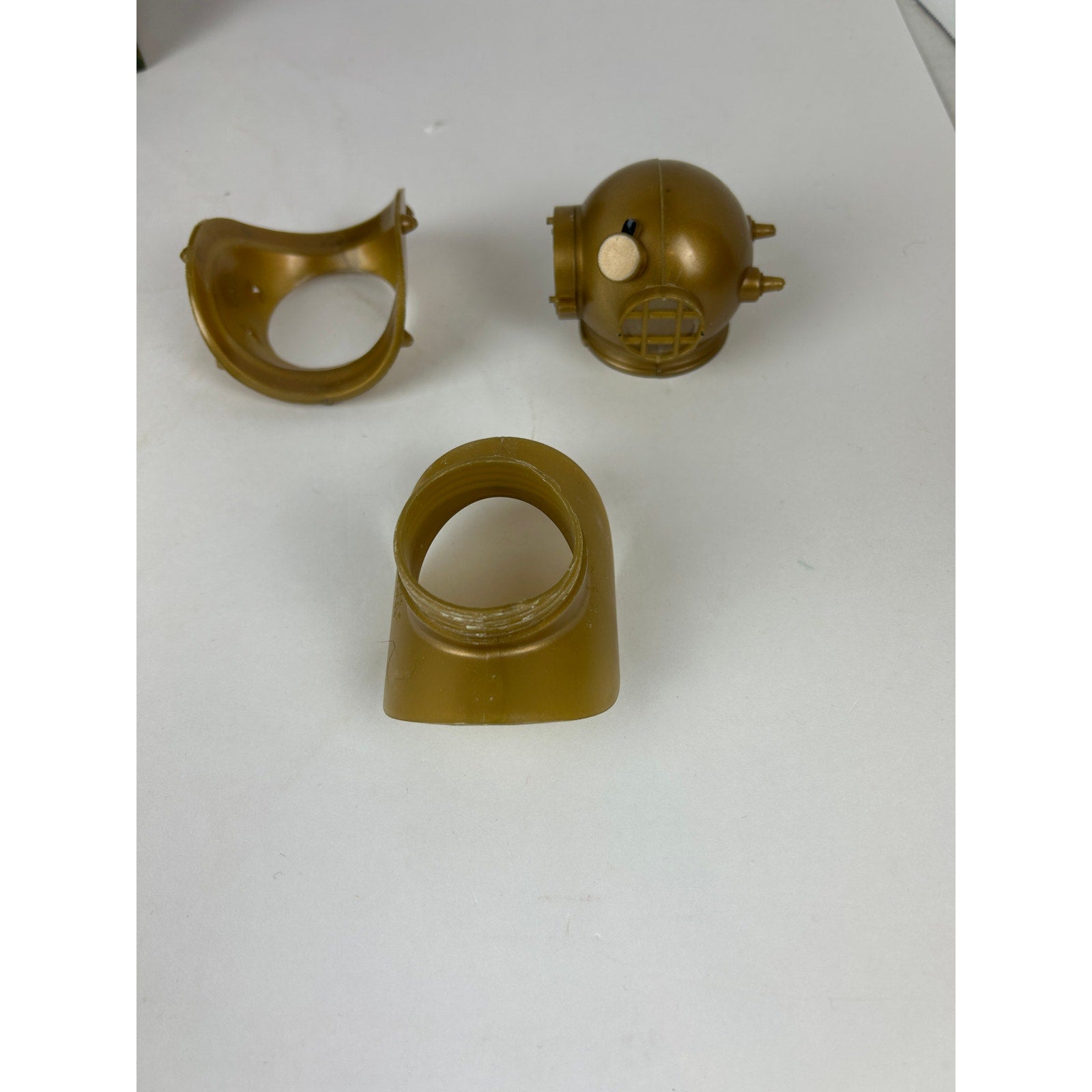 Vintage 1960s GI Joe Deep Sea Diver Lot Figure Helmet Suit Gear Box Accessories