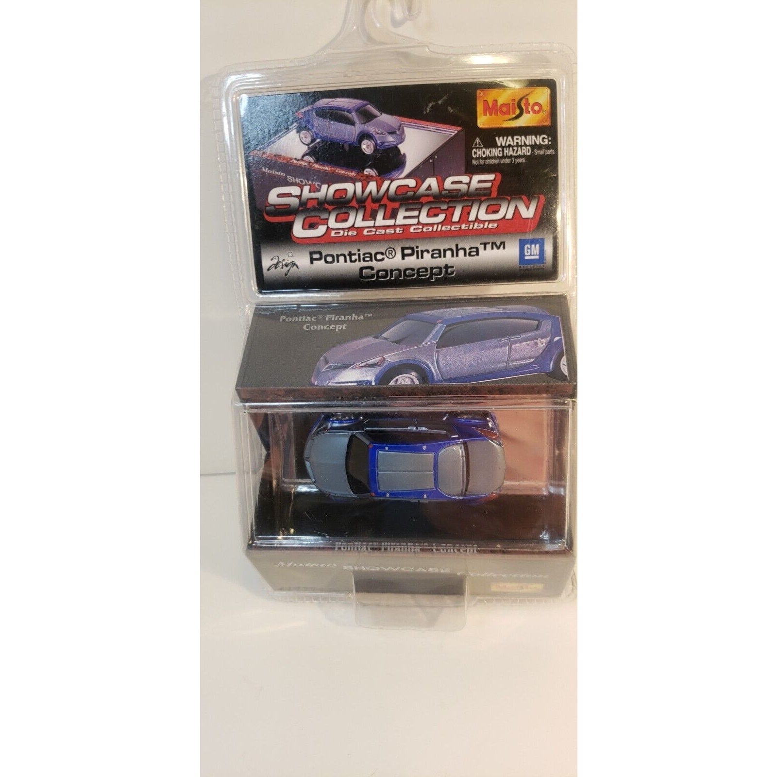 Maisto Showcase Collection Pontiac Piranha Concept 1:64 NIB