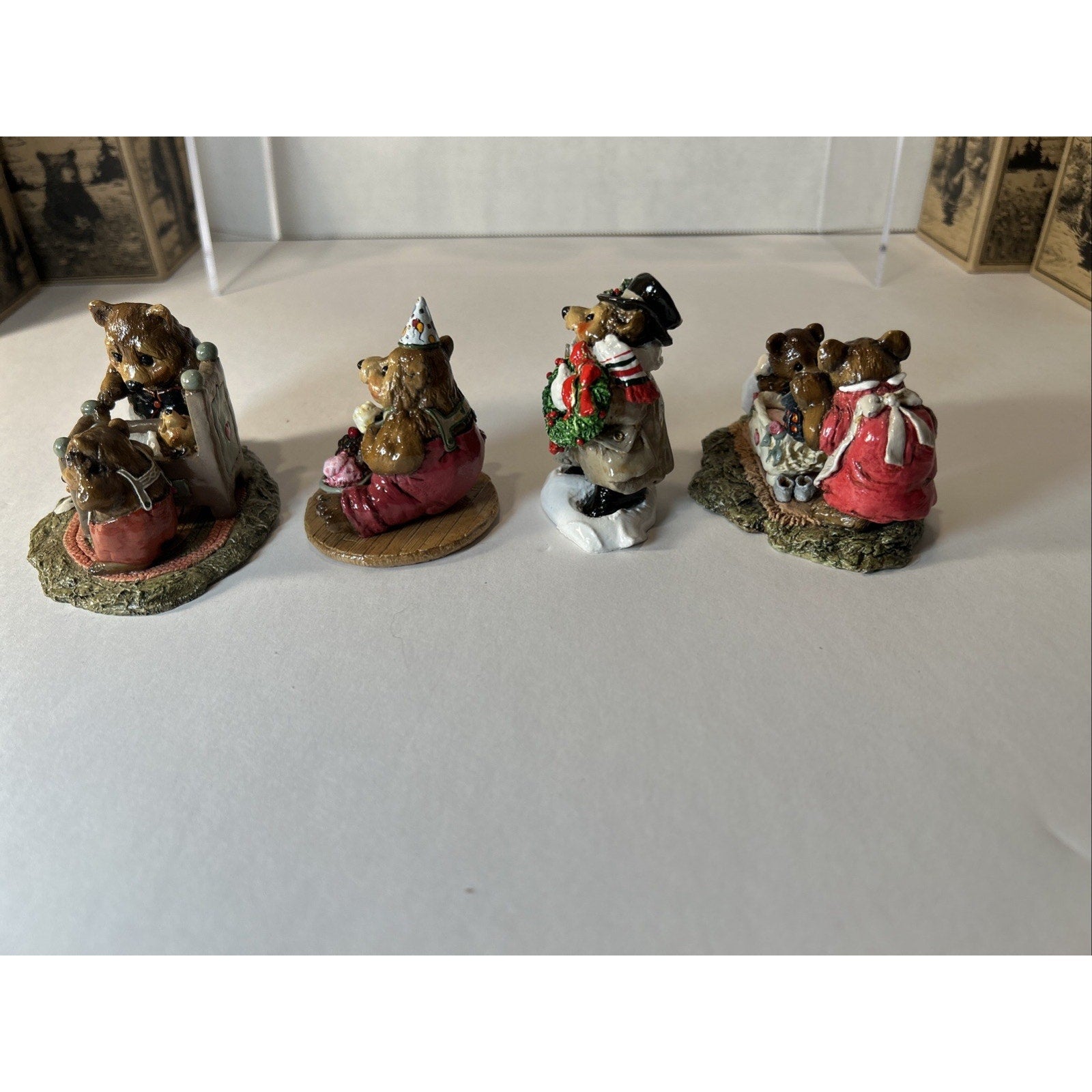 Wee Forest Folk Bear Collection BB-1–BB-16 + Wedding Bear T-09 Retired