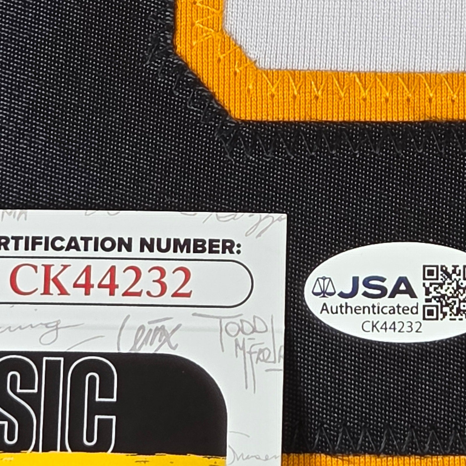 Elias Lindholm Signed Boston Bruins Custom Jersey XL JSA COA Auto