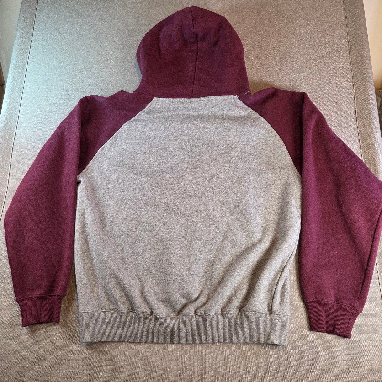 Minnesota Golden Gophers Hoodie Campus Heritage Gray Maroon Size L Pullover