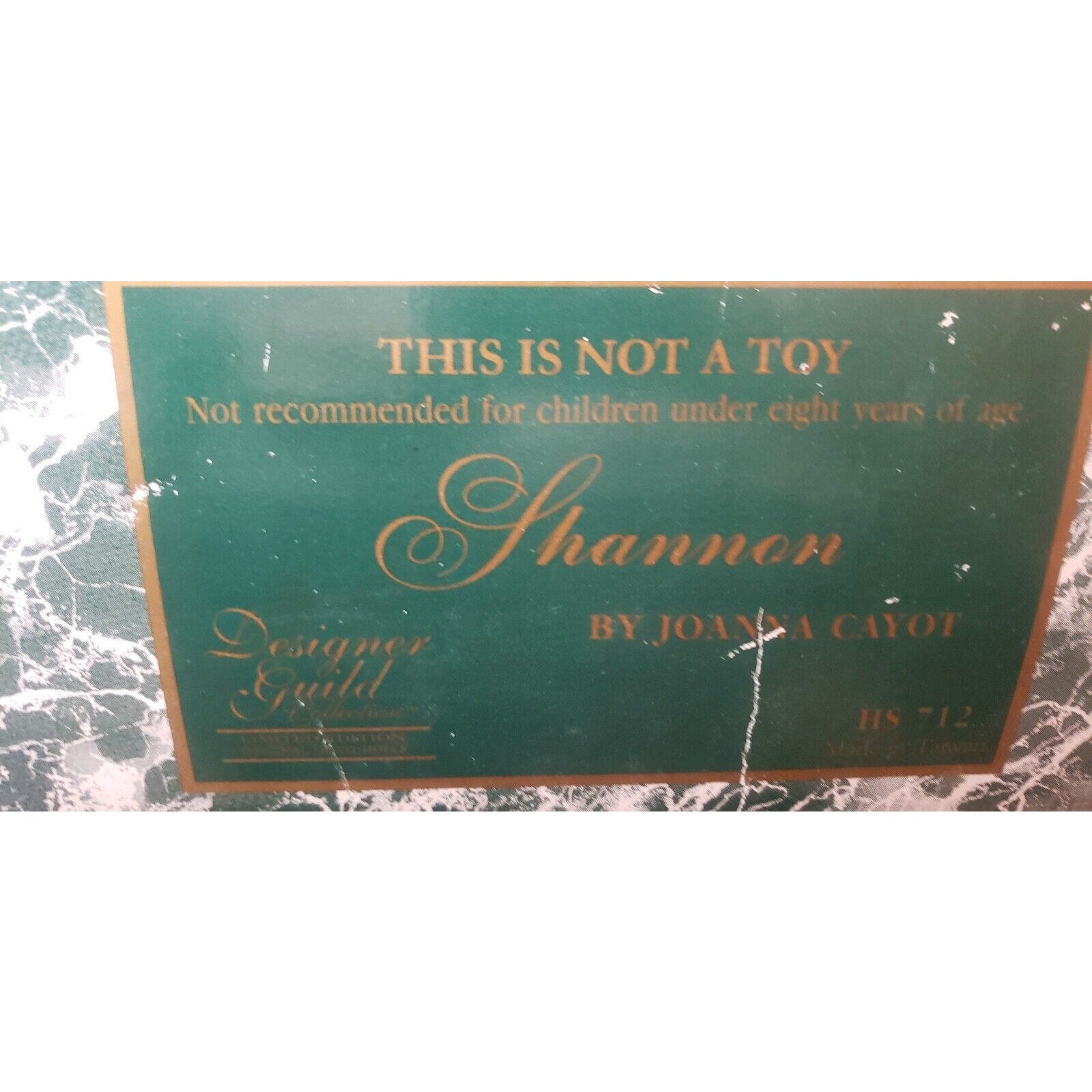 DESIGNER GUILD COLL. “SHANNON” BY JO ANNA CAYOT Lim Ed 215/2000 COA 22"