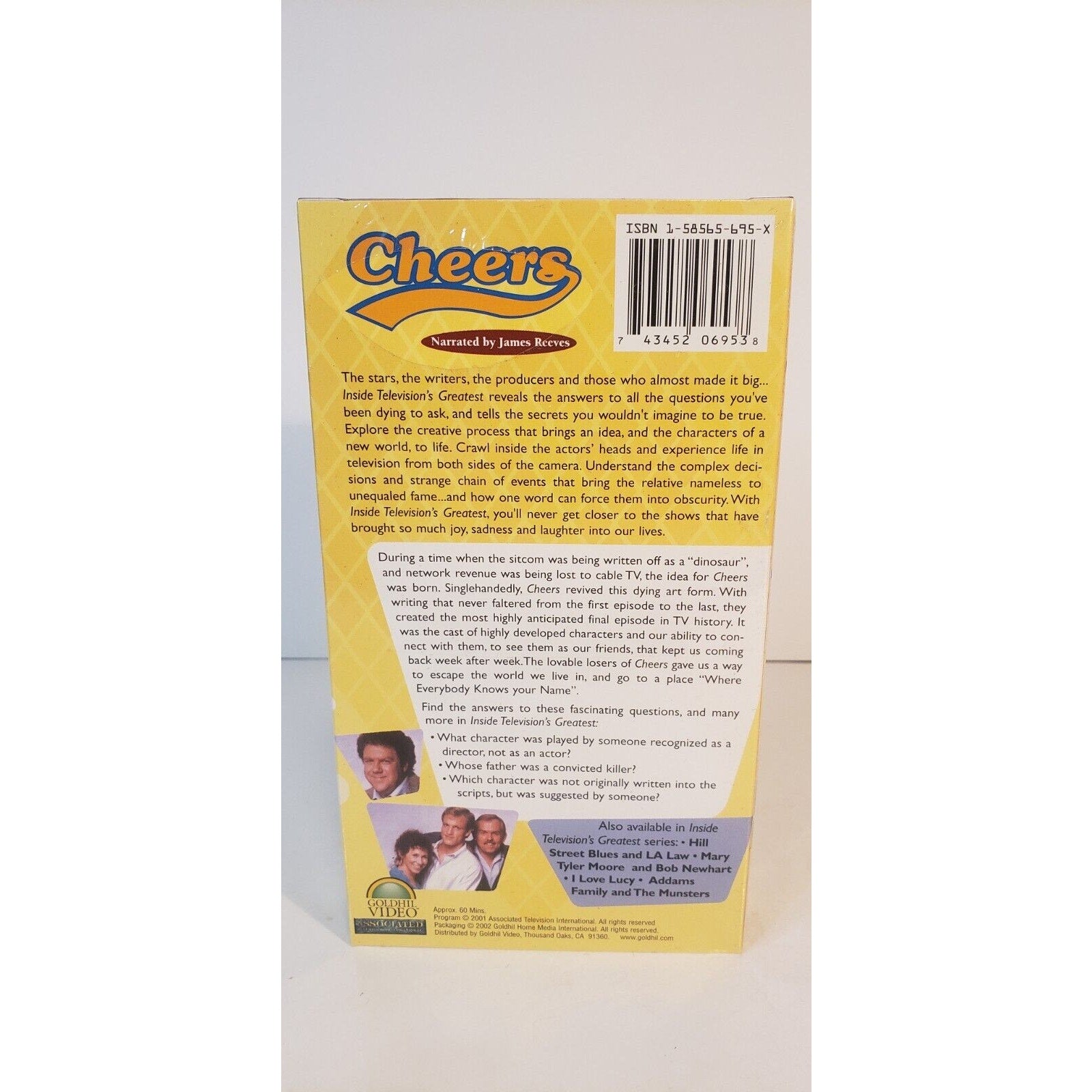Cheers Inside Televisions Greatest VHS New Sealed 2002 *Rare
