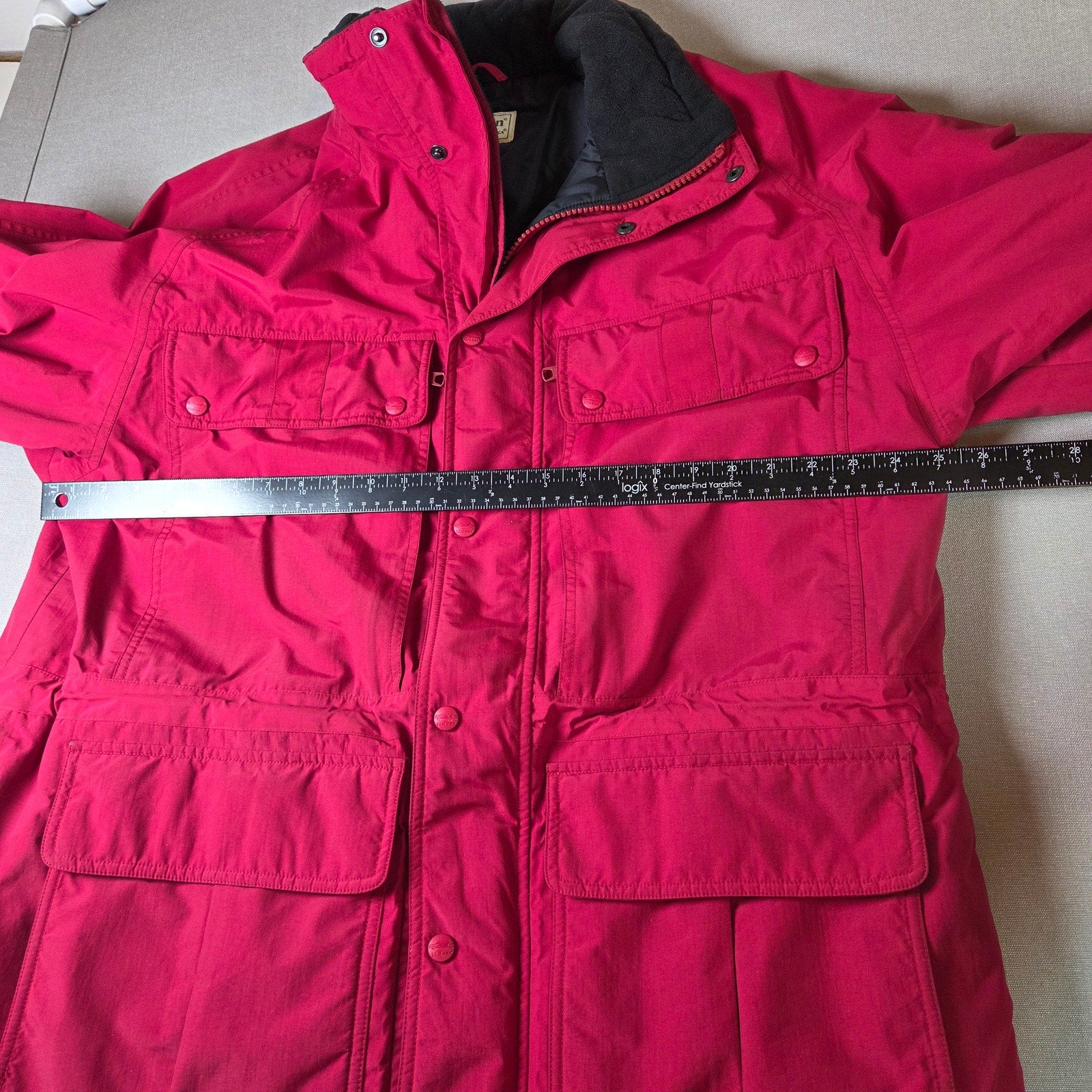L.L. Bean Gore-Tex Thinsulate Ultra Parka Mens L Red Winter Jacket