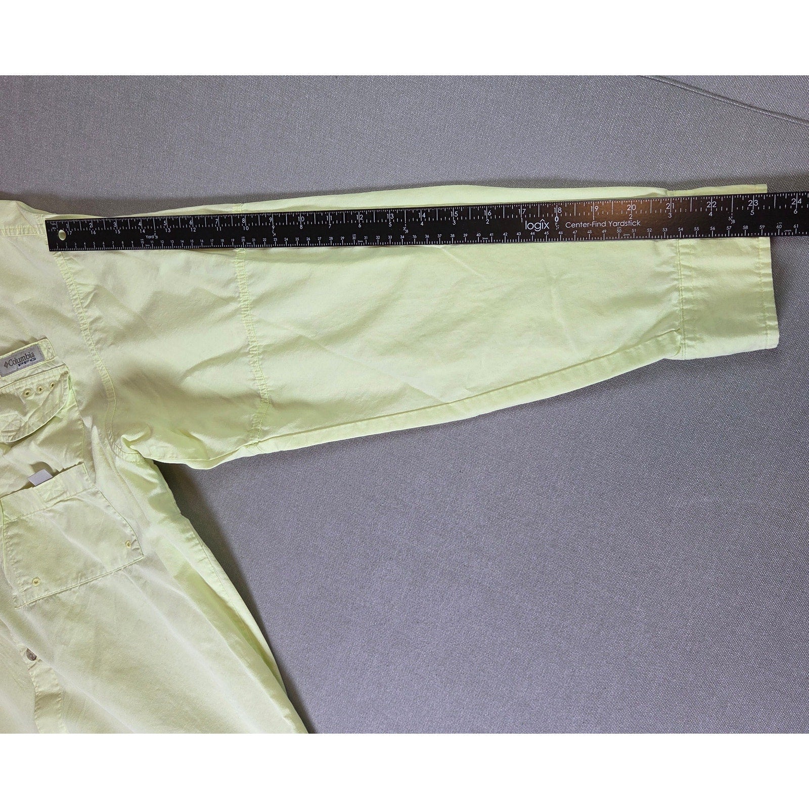 Columbia PFG Men’s L Long Sleeve Button Down Fishing Shirt Vented