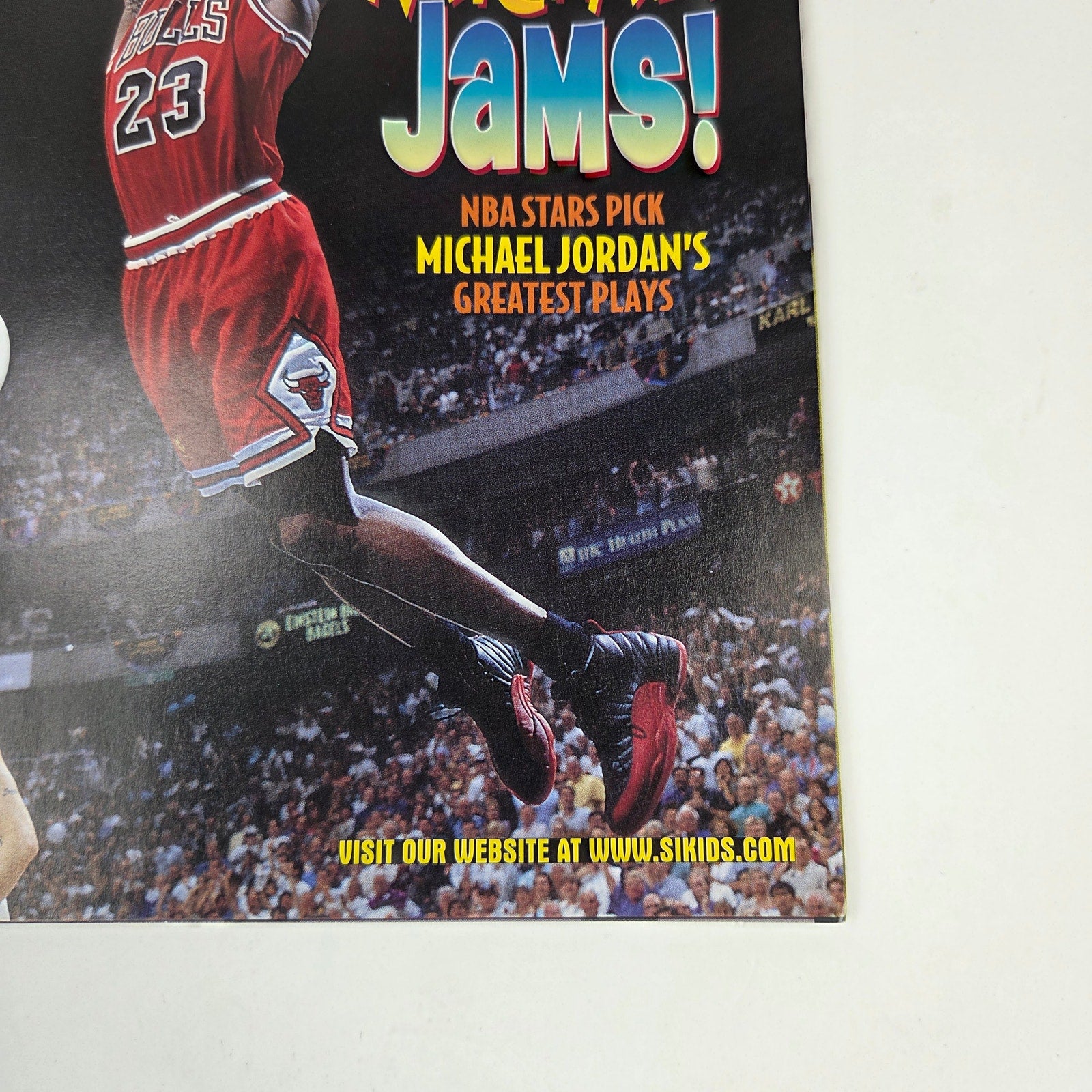 Sports Illustrated For Kids Dec 1997 Michael Jordan Jams! Complete Stickers