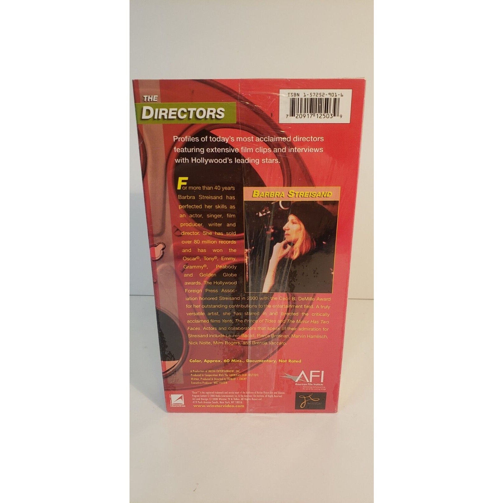 Barbra Streisand - The Directors VHS New Sealed