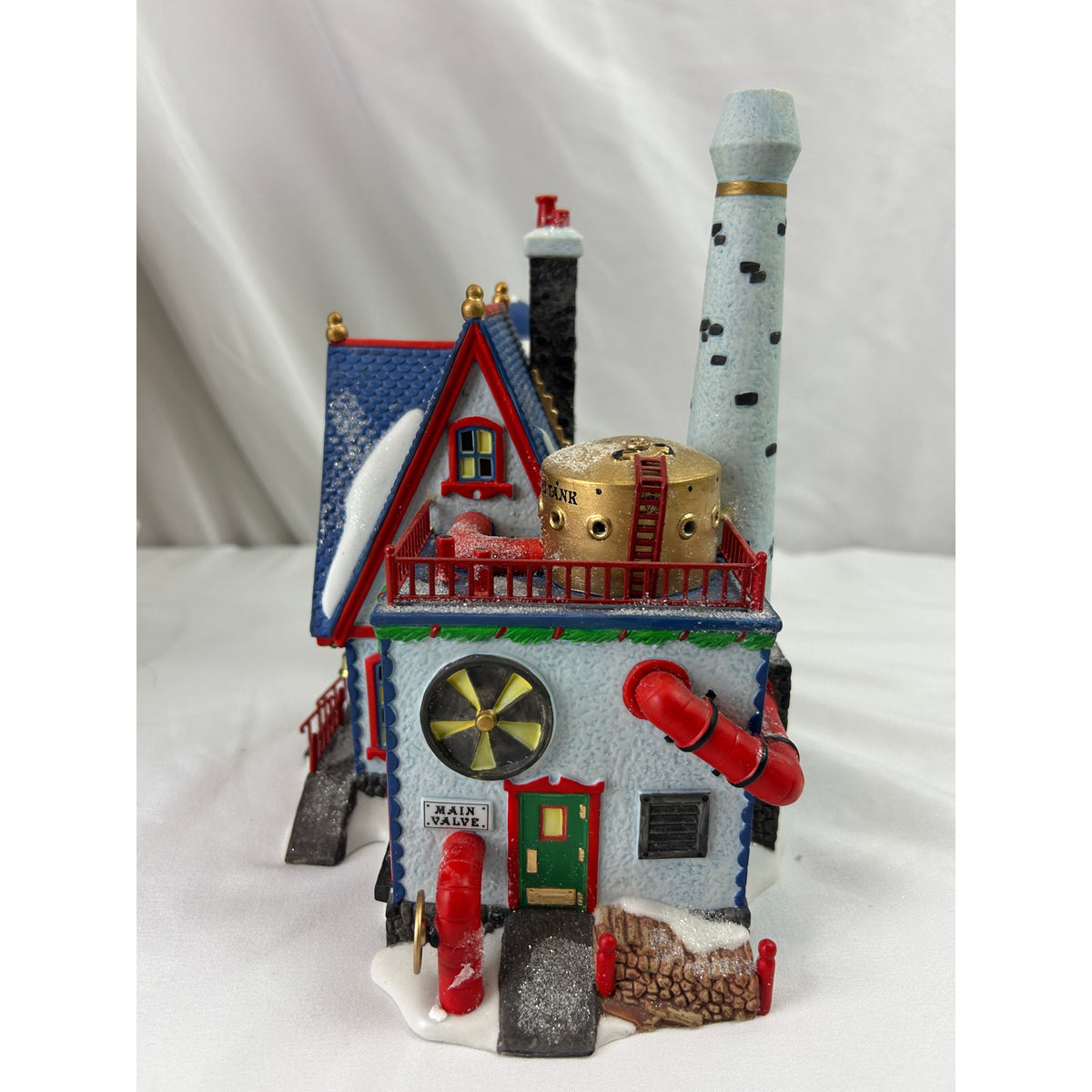 Dept 56 Real Plastic Snow Factory 56403 North Pole Lighted Retired 1998 Box