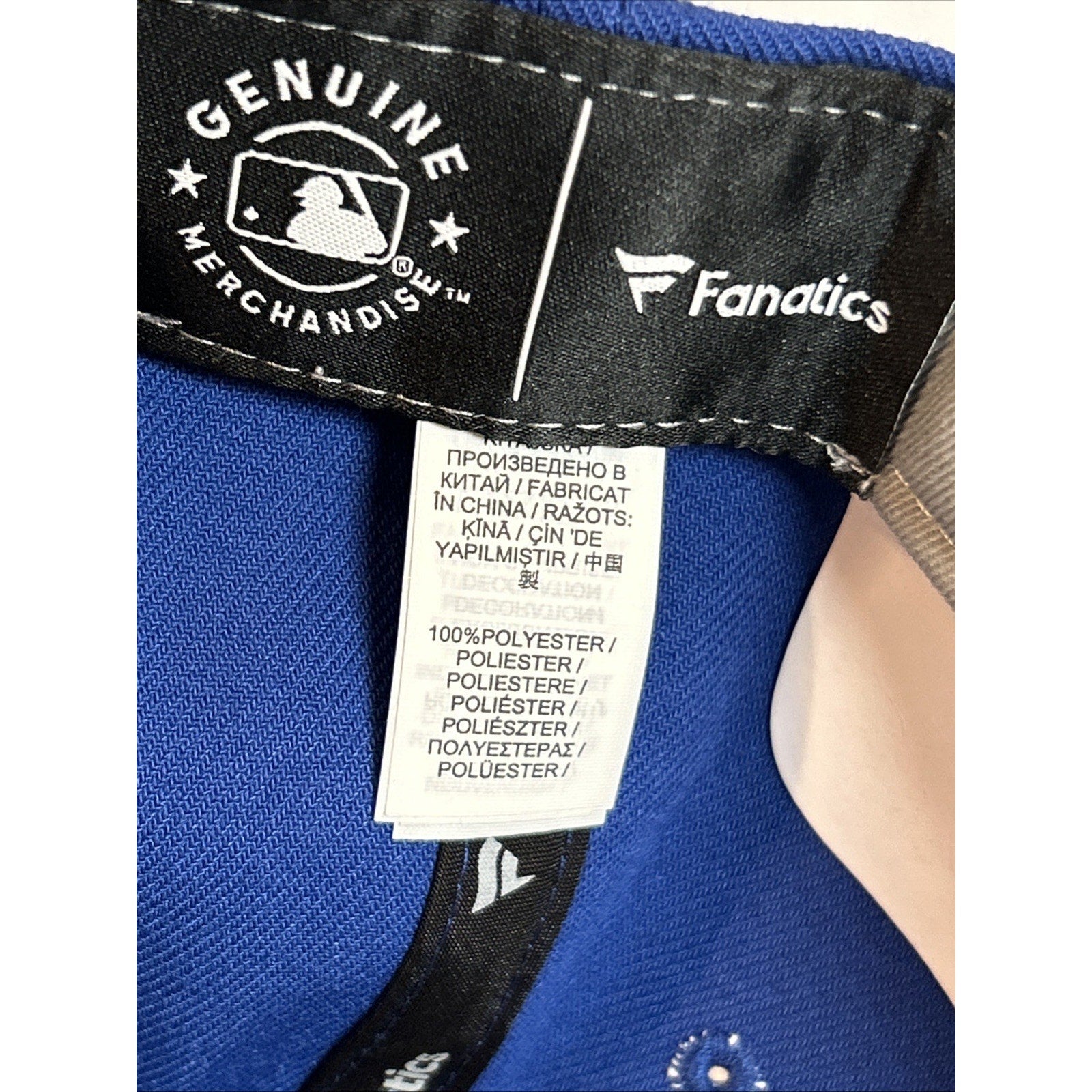 Chicago Cubs Fanatics Blue Snapback Cap