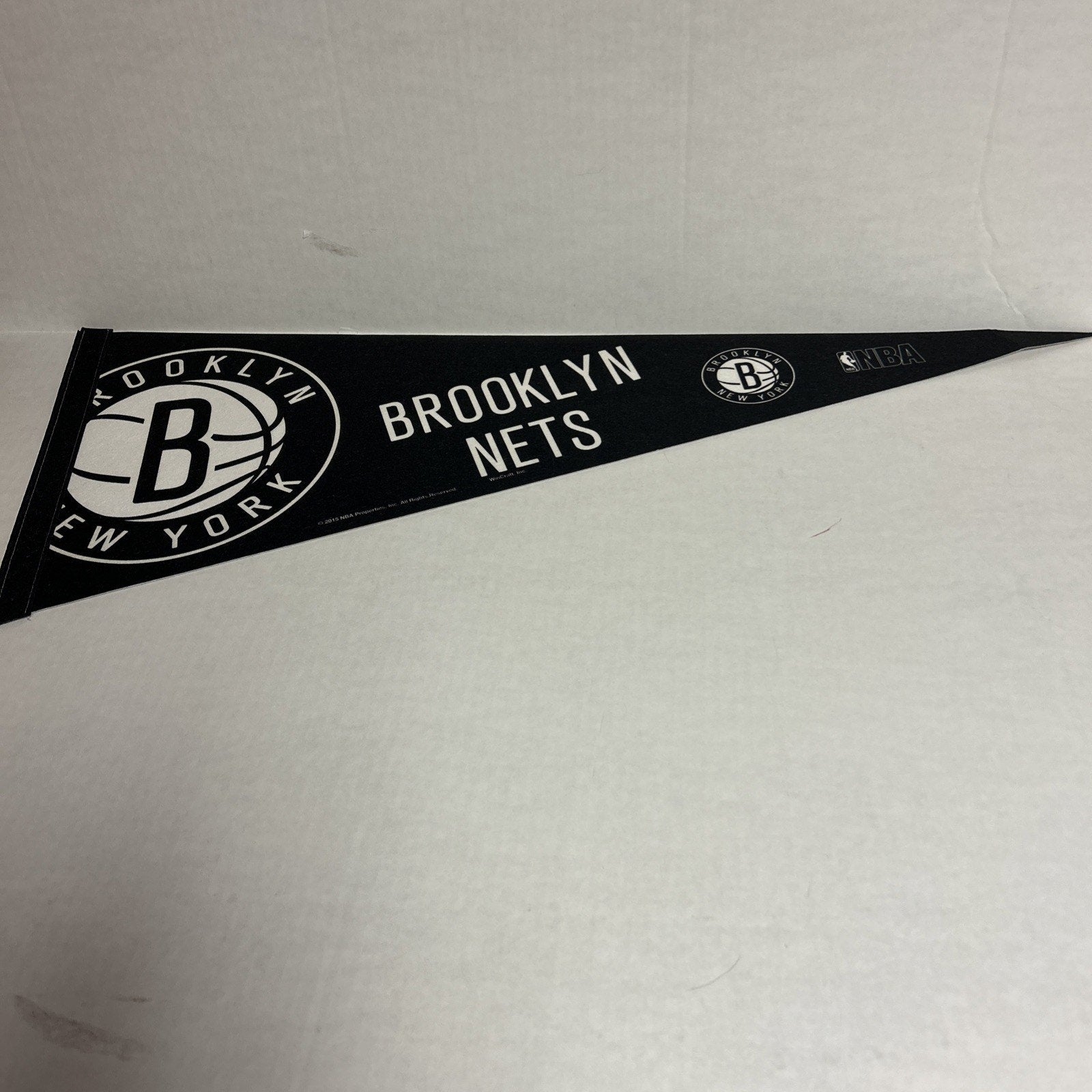 New Brooklyn Nets NBA 12" X 30" Wincraft Felt Pennant