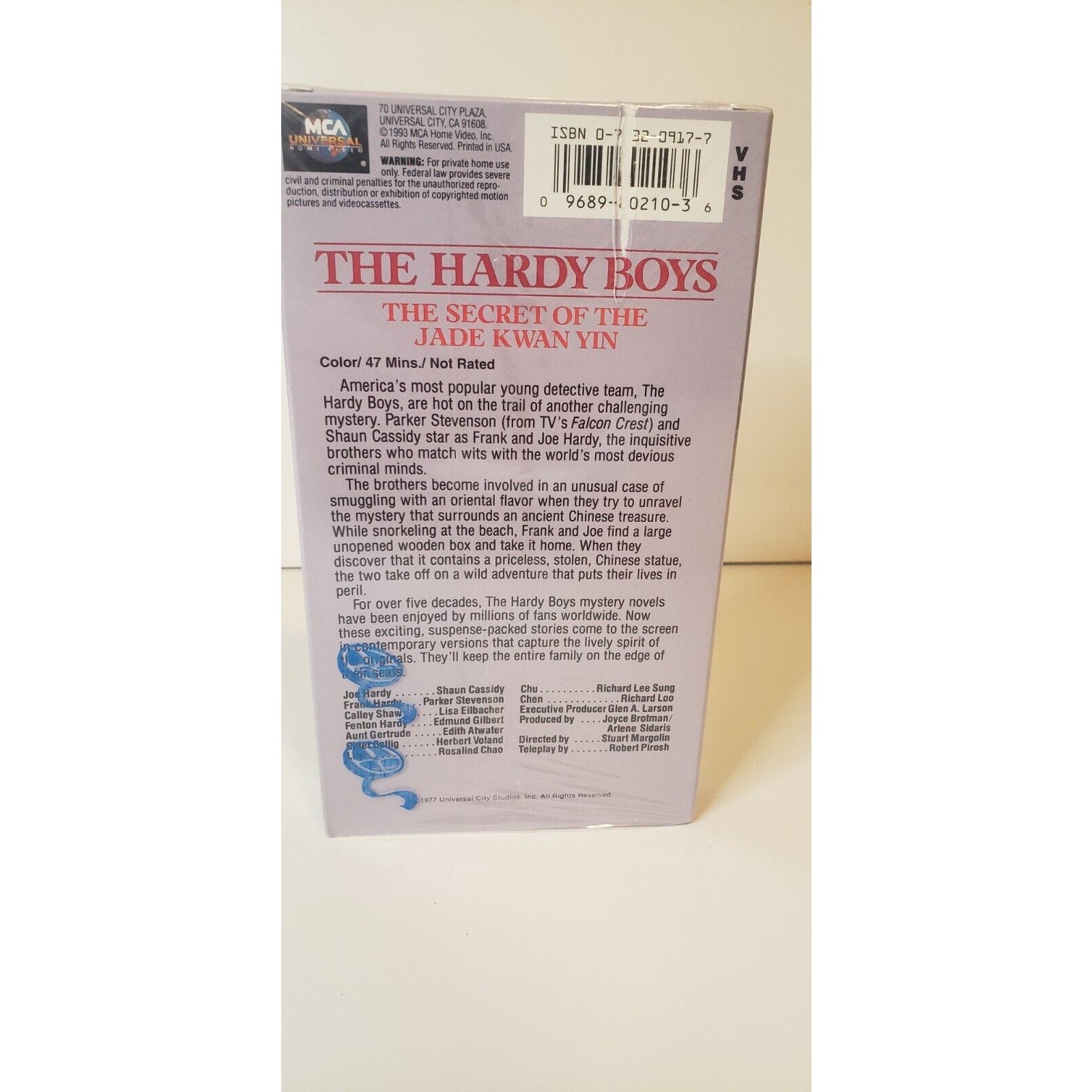 Hardy Boys, The - The Secret of Kwan Yin (VHS, 1994) New Sealed