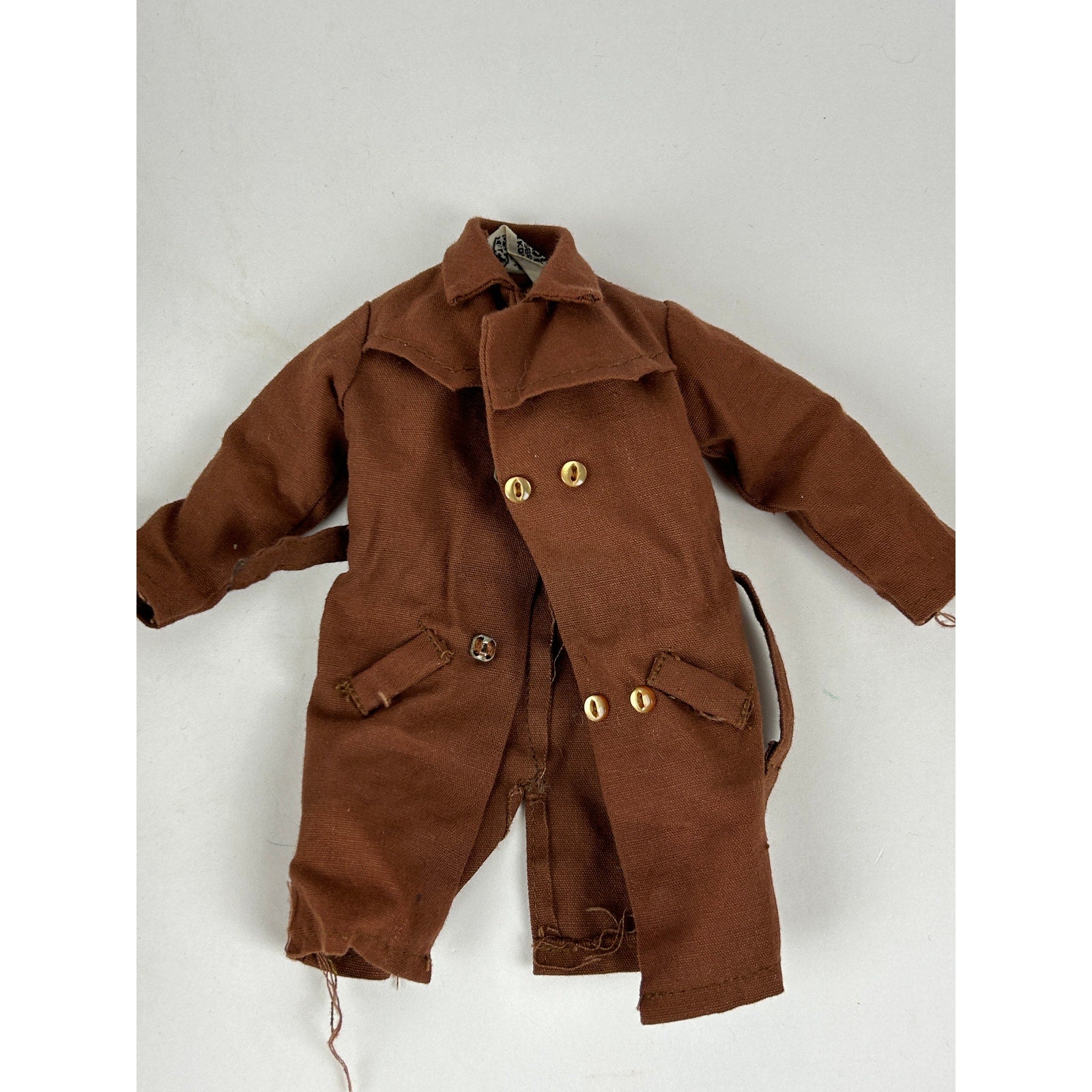 Vintage GI Joe AT Wild West Cowboy bearded figure outfit lot Hasbro 12 inch