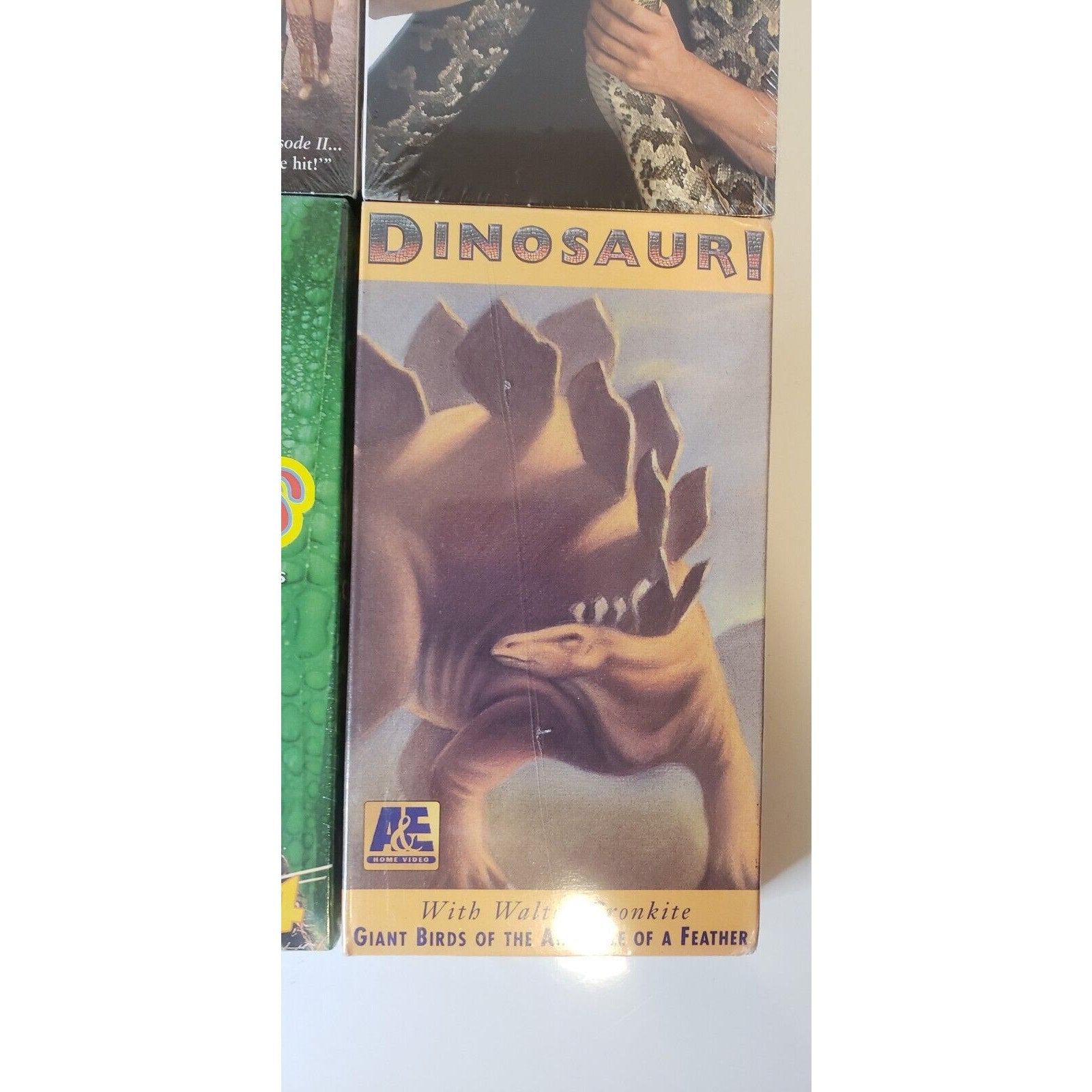 VHS New Sealed Lot of 6 Animal Themed Tapes