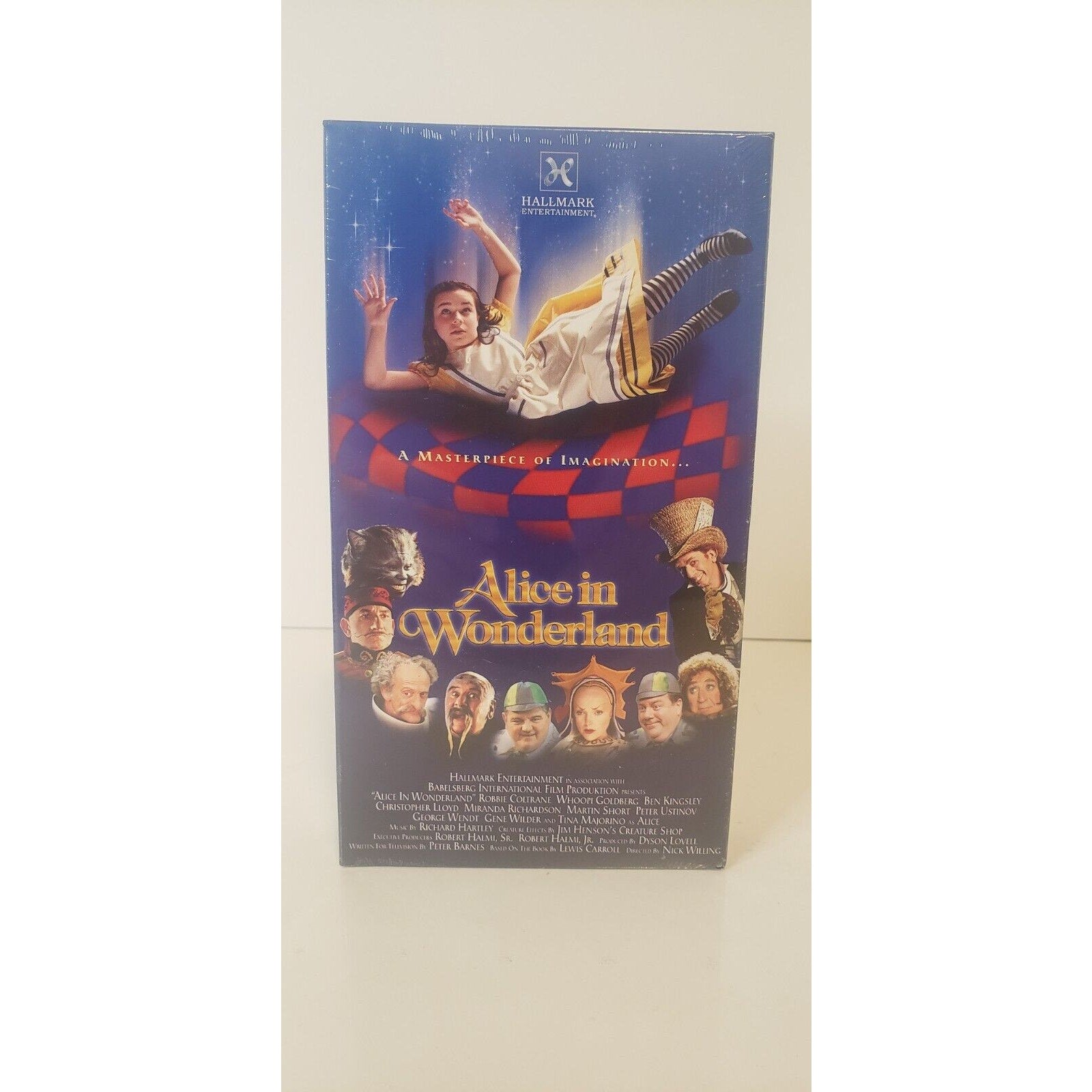 Alice in Wonderland 1999 VHS New Sealed Hallmark