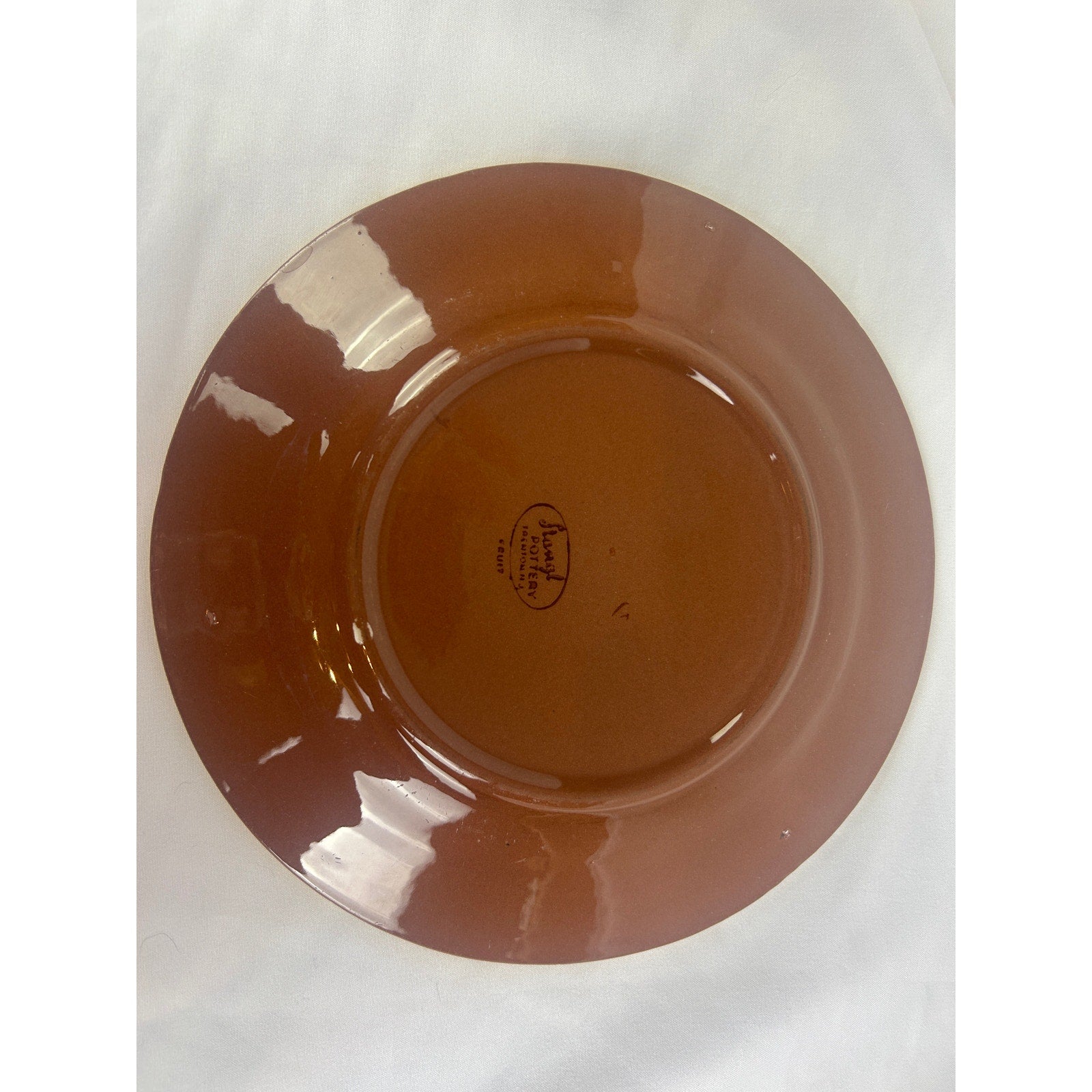 Stangl Pottery Fruit Pattern 8" Salad Plates Set of 5 Hand Painted