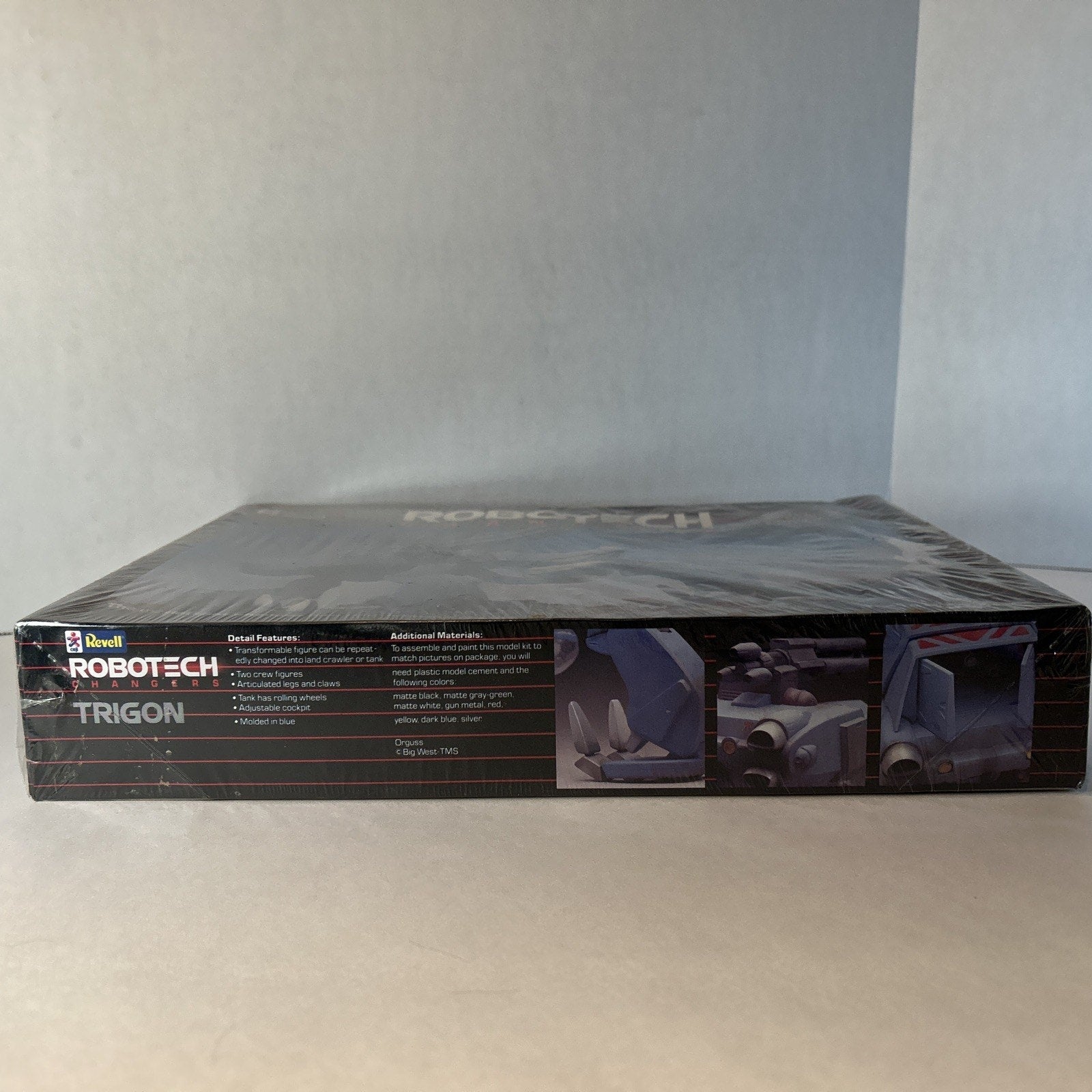 Sealed Revell 1985 Robotech Changers Trigon Transformable Model Kit