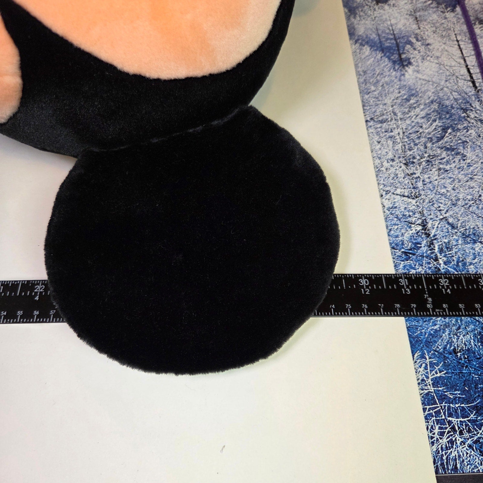 Mickey Mouse Large Plush Stuffed Animal Disney Parks 19” Sitting
