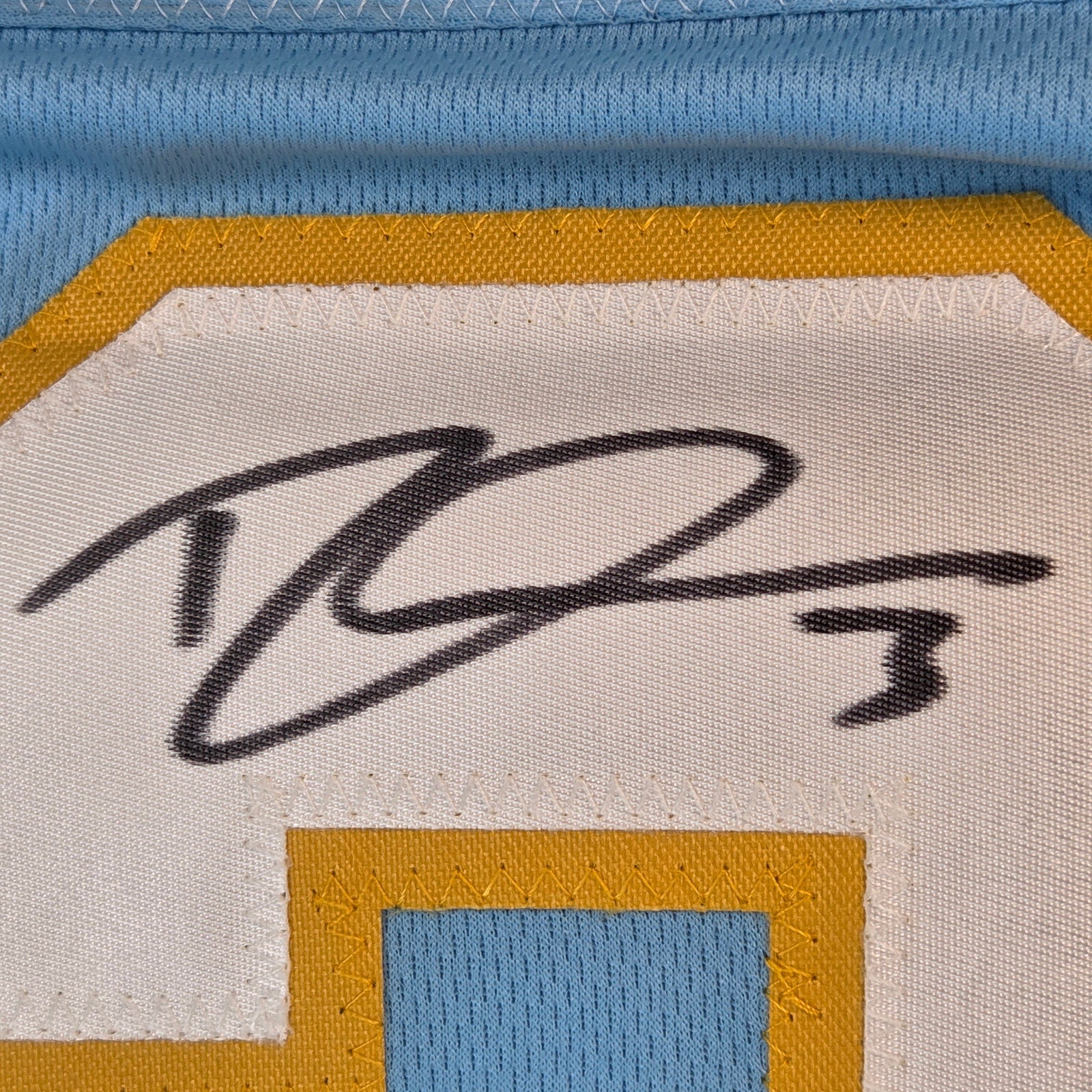 Derwin James Jr Signed Los Angeles Chargers Custom Jersey XL BAS Certified