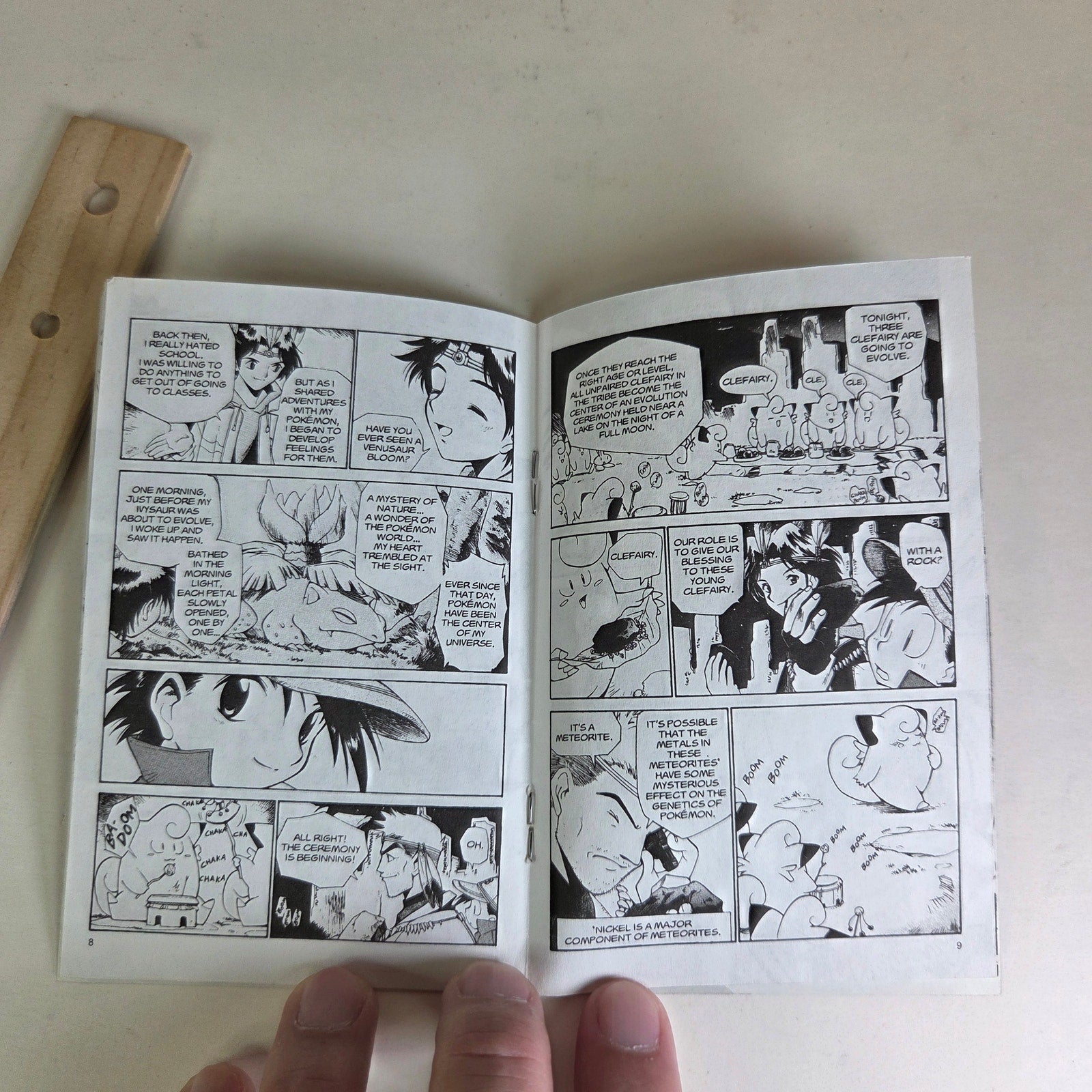 Pokémon The Electric Tale of Pikachu Comic #6 1999 VIZ VHS Exclusive Mini Manga