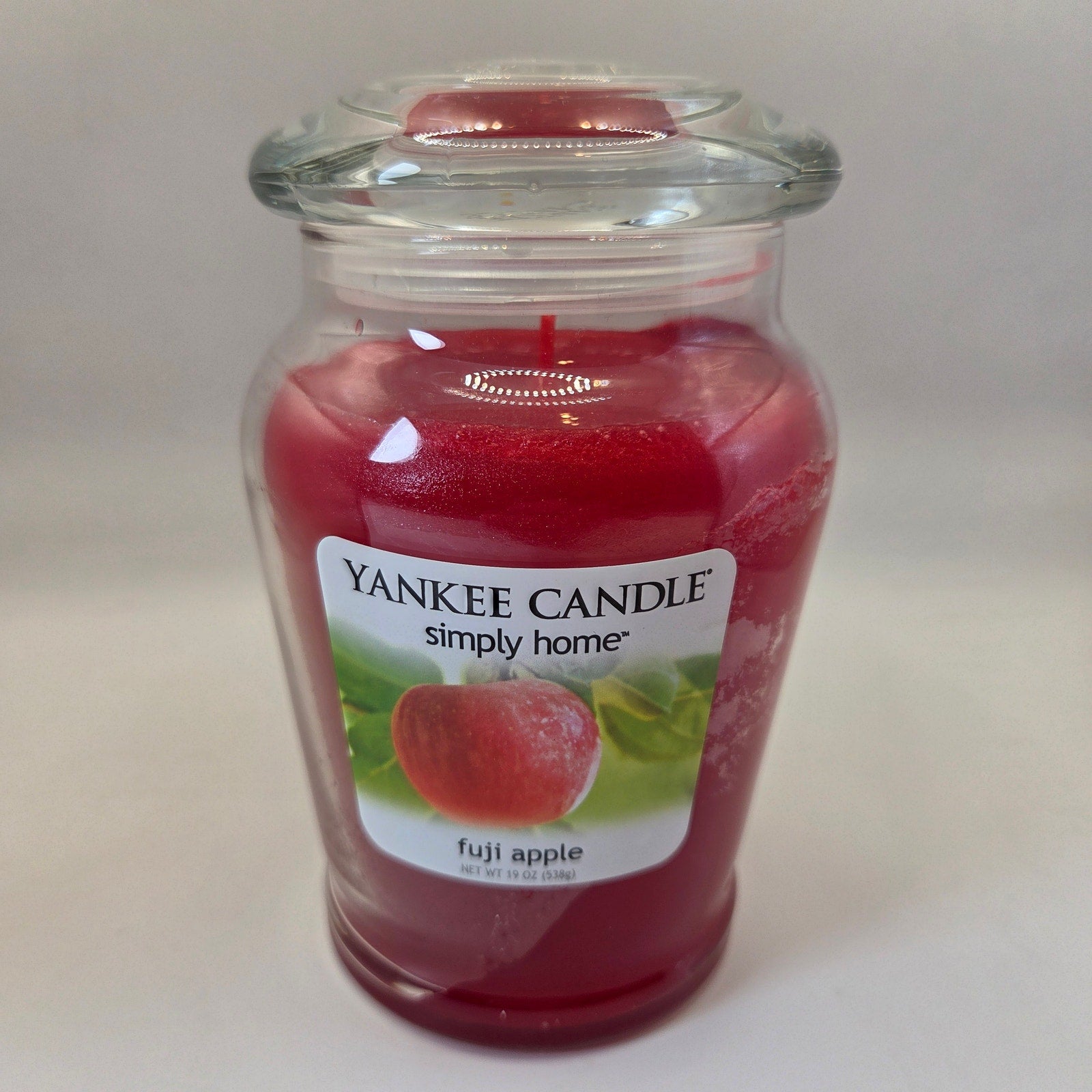 Yankee Candle Simply Home Fuji Apple 19oz Large Jar Candle Unused w Lid USA