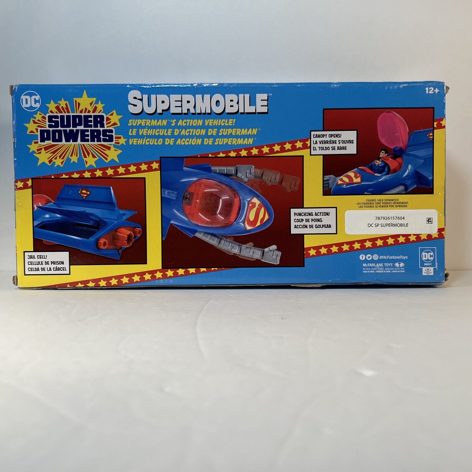 McFarlane Toys DC Super Powers Supermobile 6.15 in Action Figure - 15760