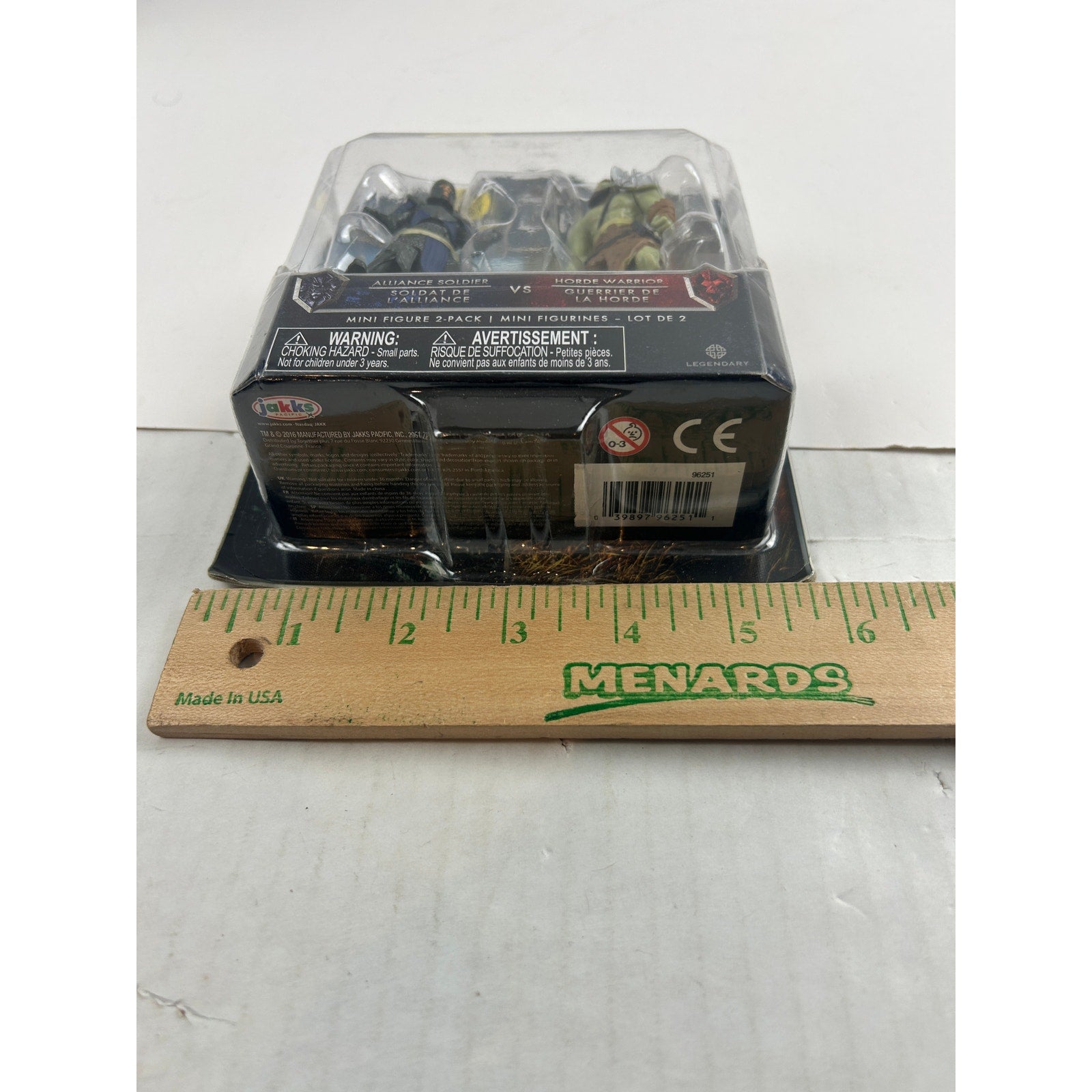 Warcraft Alliance vs Horde 2-Pack Mini Figures NIP