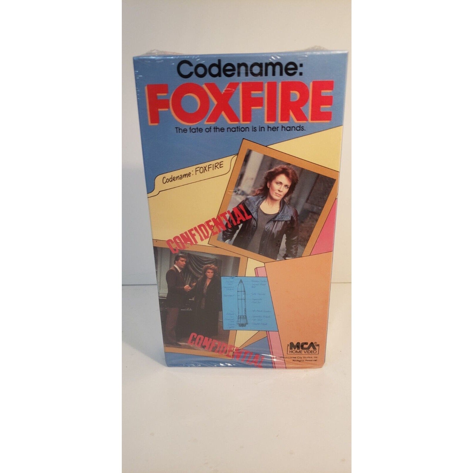 Code Name: Foxfire VHS New Sealed 1987
