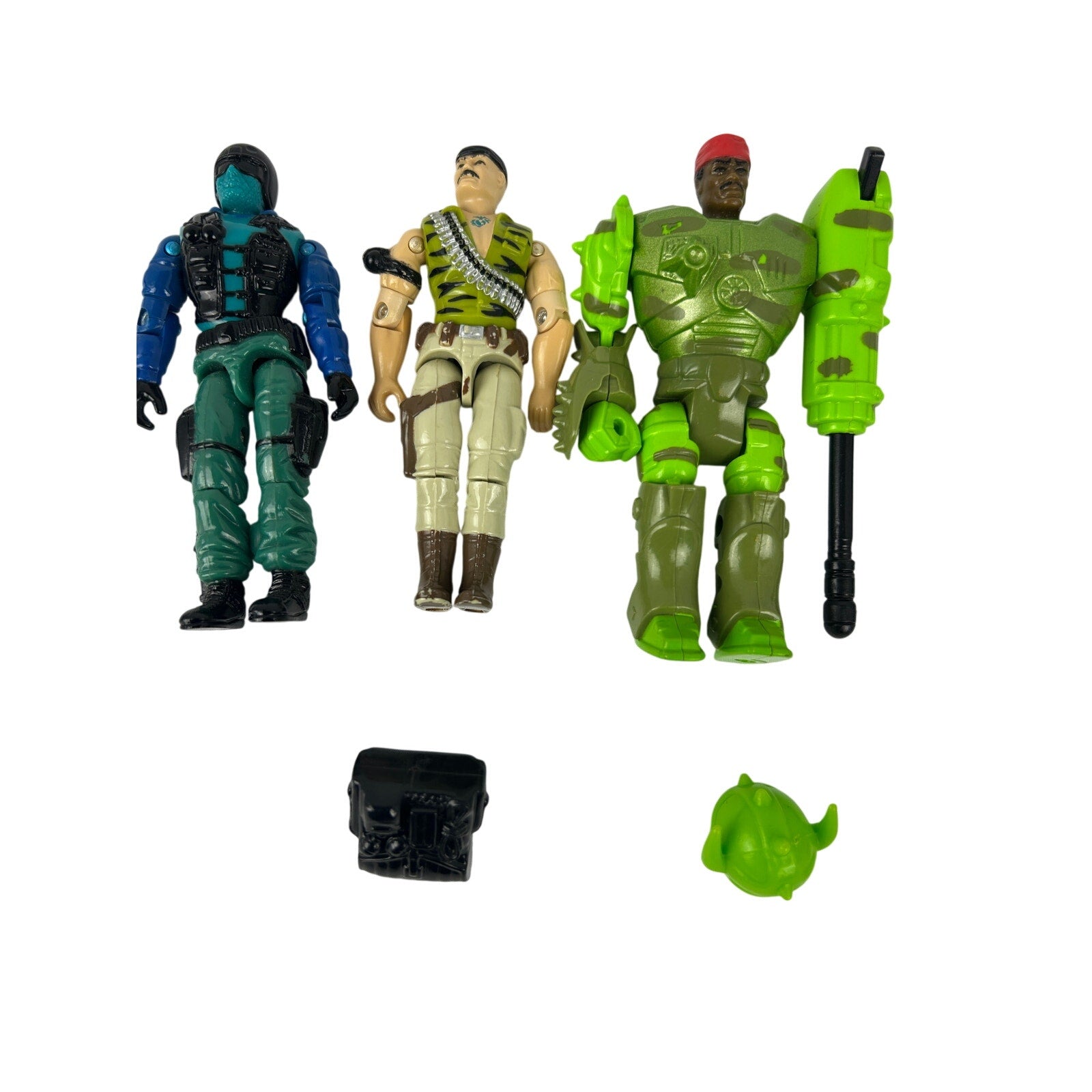 GI Joe ARAH Vintage Figure Lot Duke Roadblock Gung Ho Beach Head Law