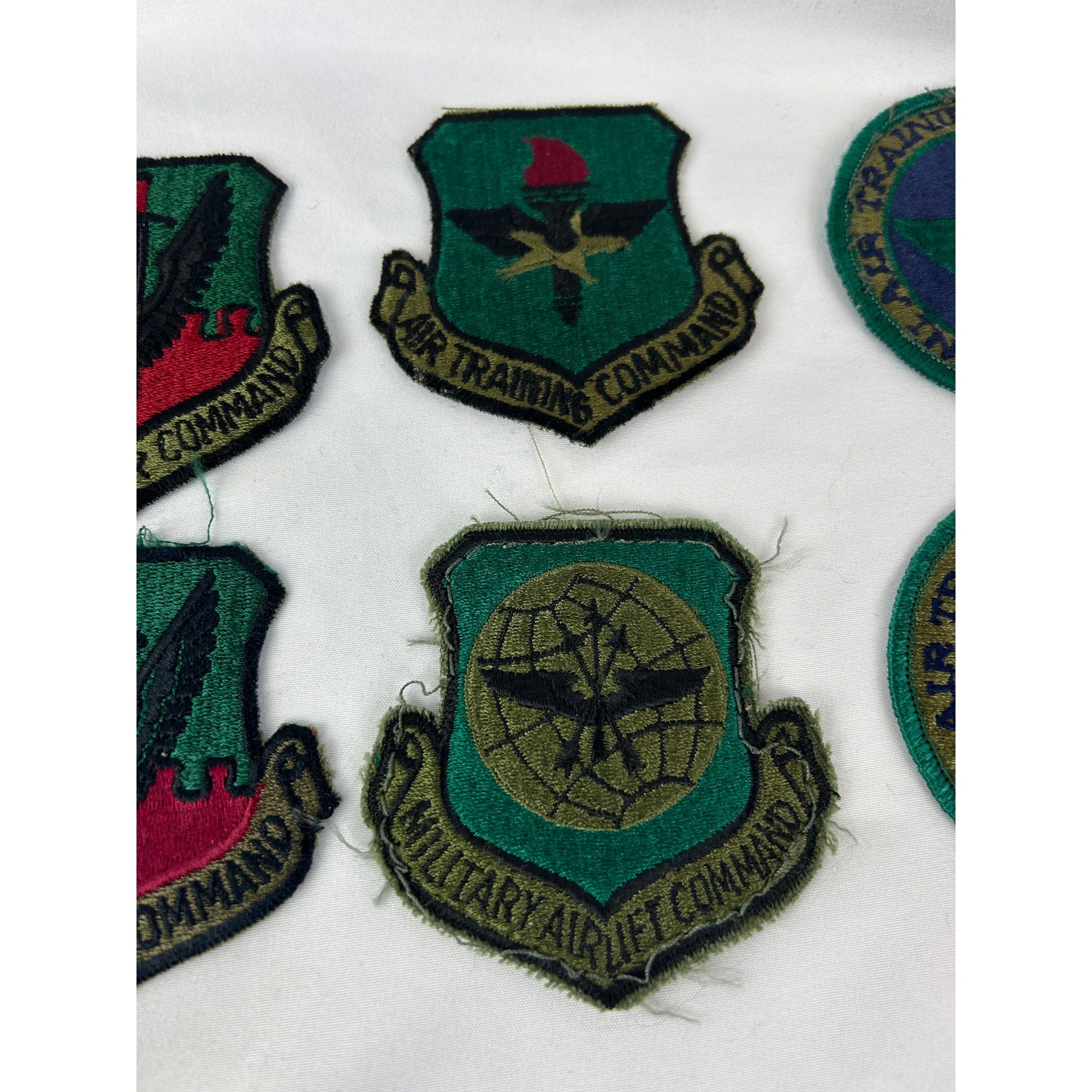 US Air Force Patch Lot SAC Tactical Air Command Cold War Era 10 pcs