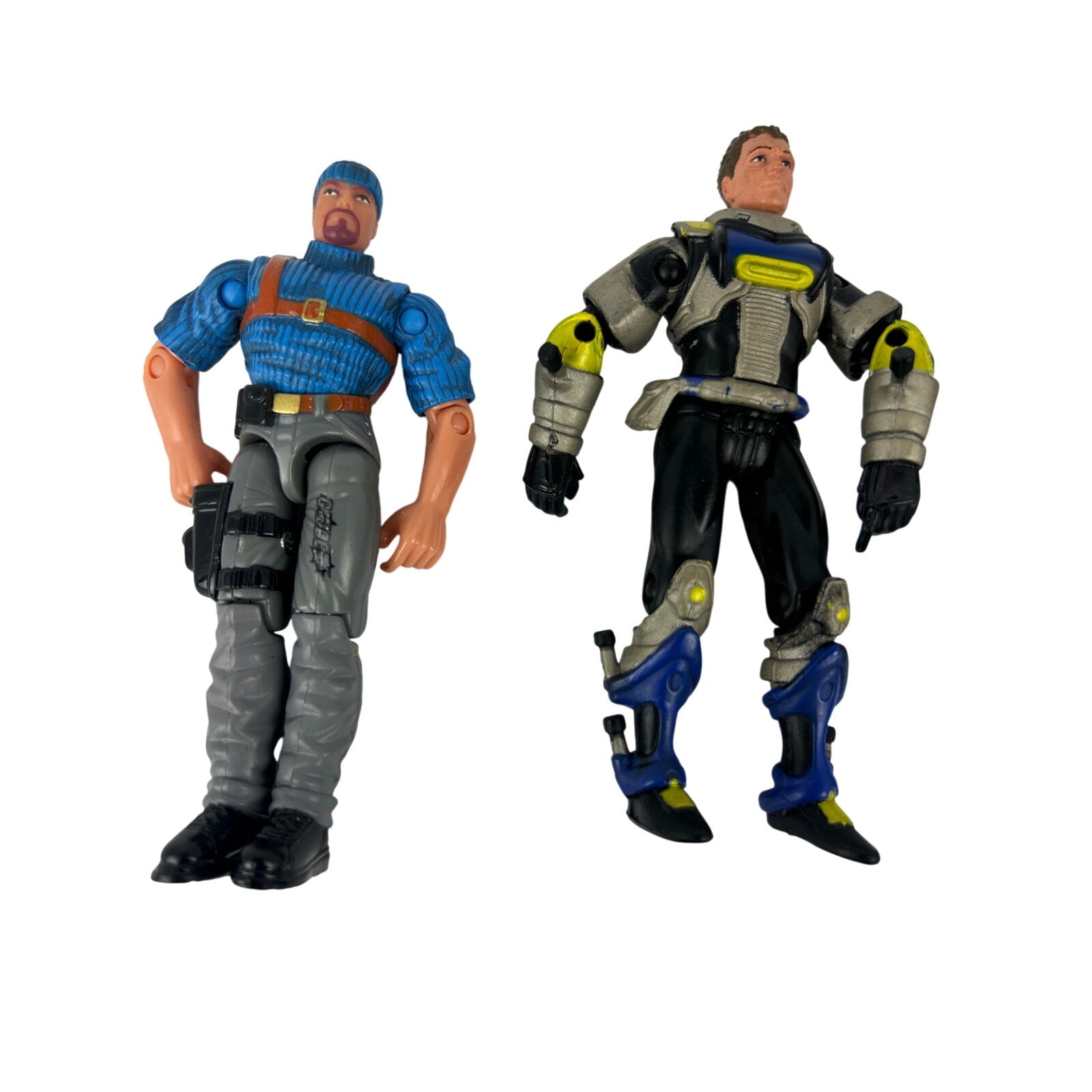 Hasbro GI Joe Figure Lot Shipwreck Wet Suit x2 Depth Charge x2 Accessories