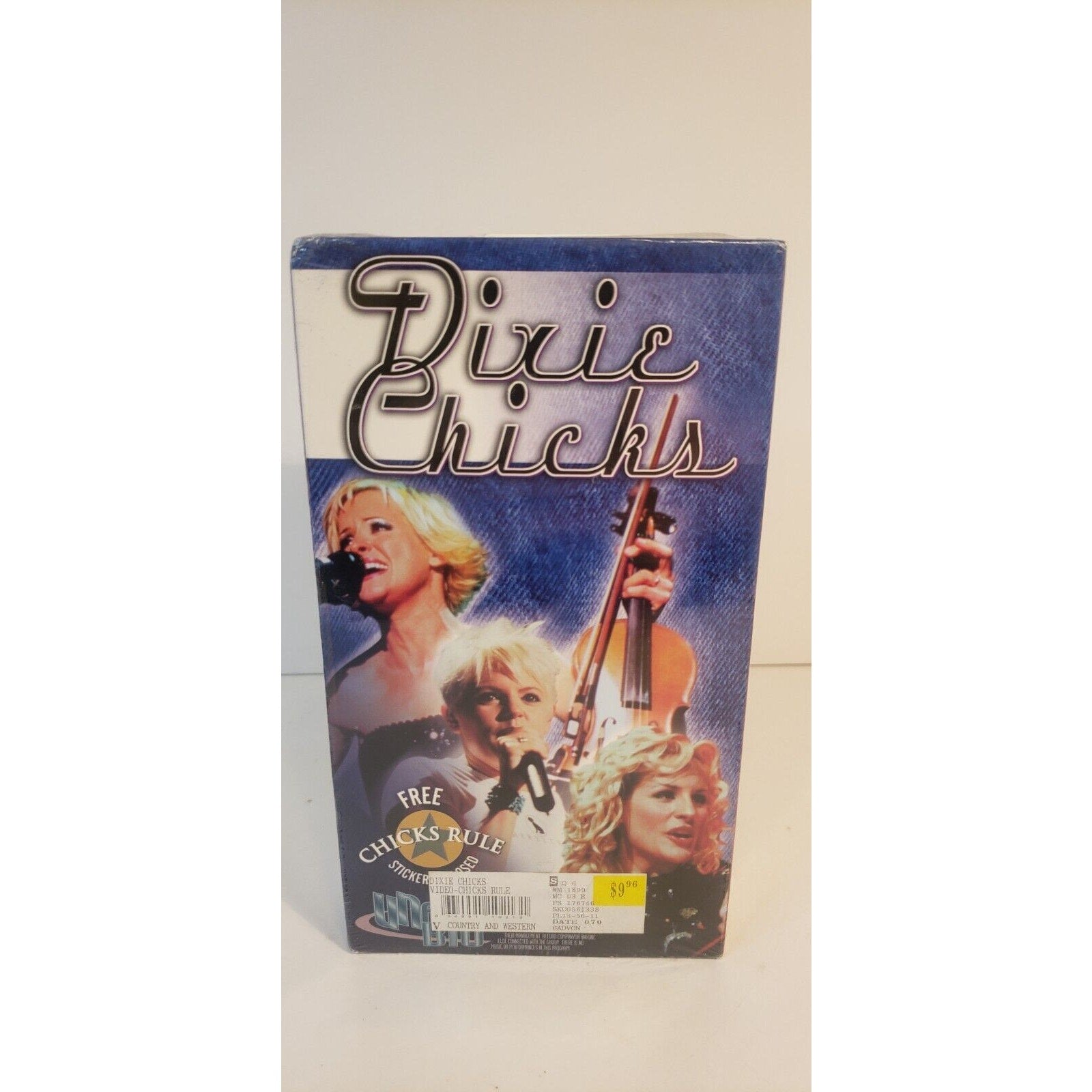 The Dixie Chicks: Chicks Rule (VHS, 2000) Sticker included