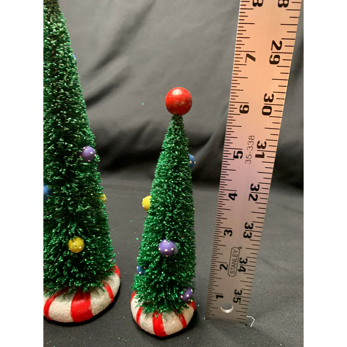 Dept 56 Peppermint Trees 56721 Village Accessories Set of 3 Original Box