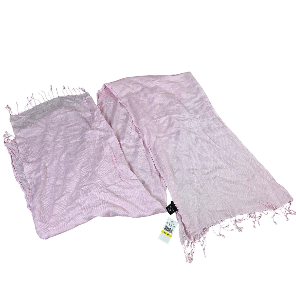 Van Heusen Pink Rayon Scarf Fringe Lightweight Wrap 70x27 Style V113610650
