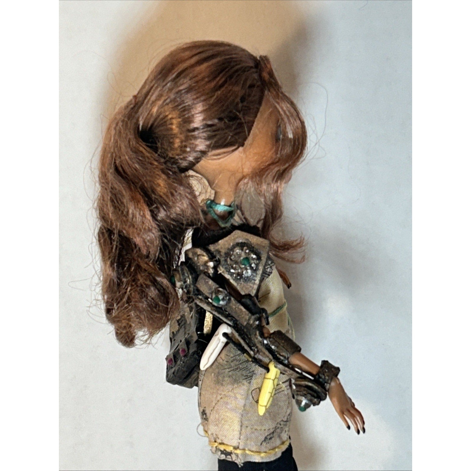 OOAK Custom Repaint Monster High Doll BJD With Steampunk or Cyberpunk Influence