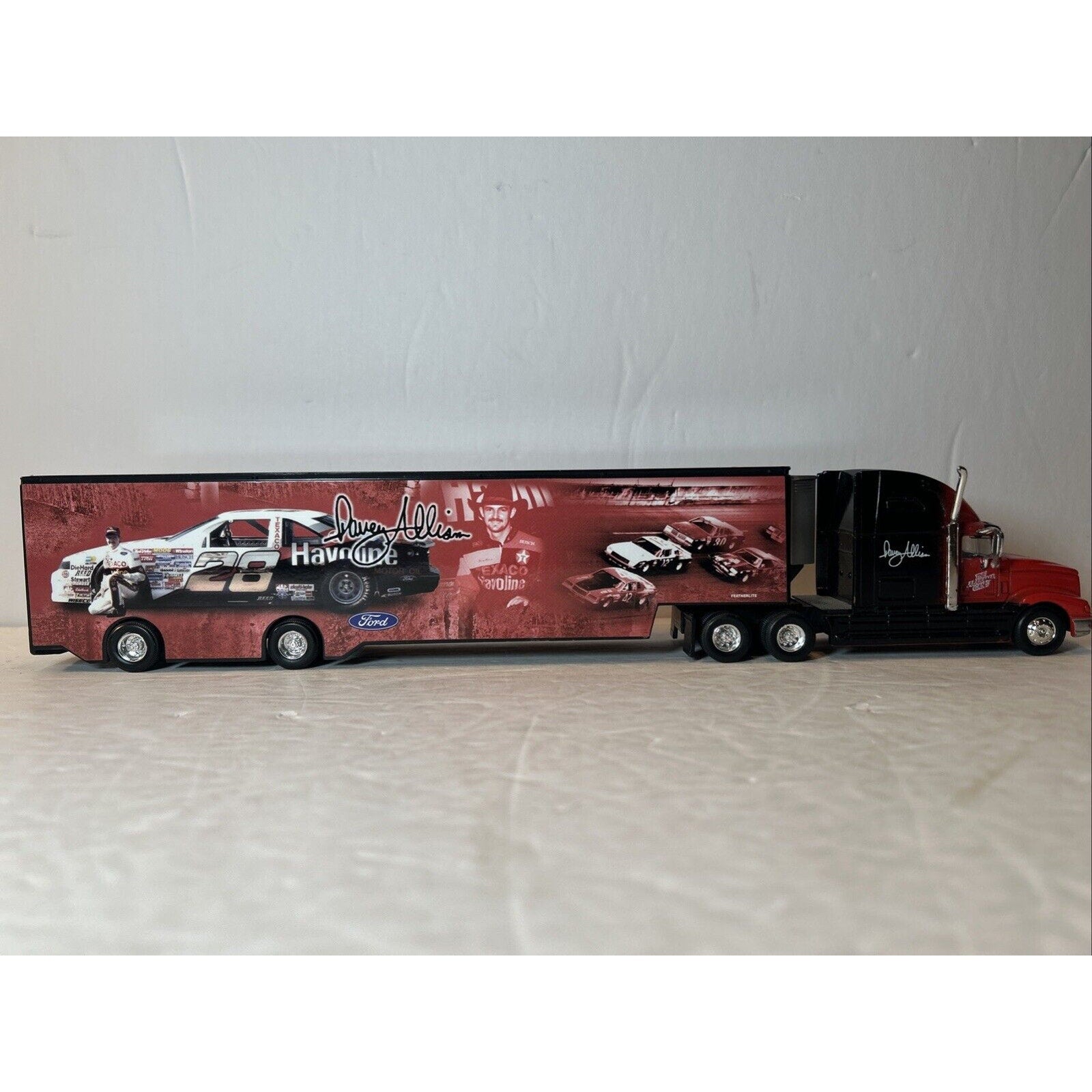 1990 Matchbox Super Star Transporters Davey Allison 28 Texaco Havoline Racing