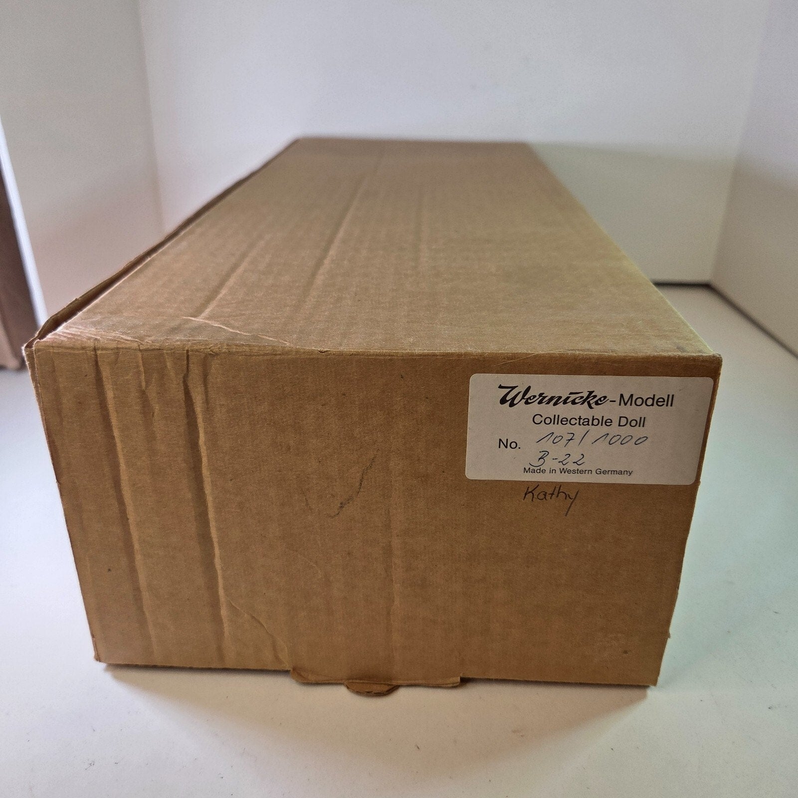 Wernicke Doll Kathy 16” #107/1000 Limited Edition w/Box & COA Germany