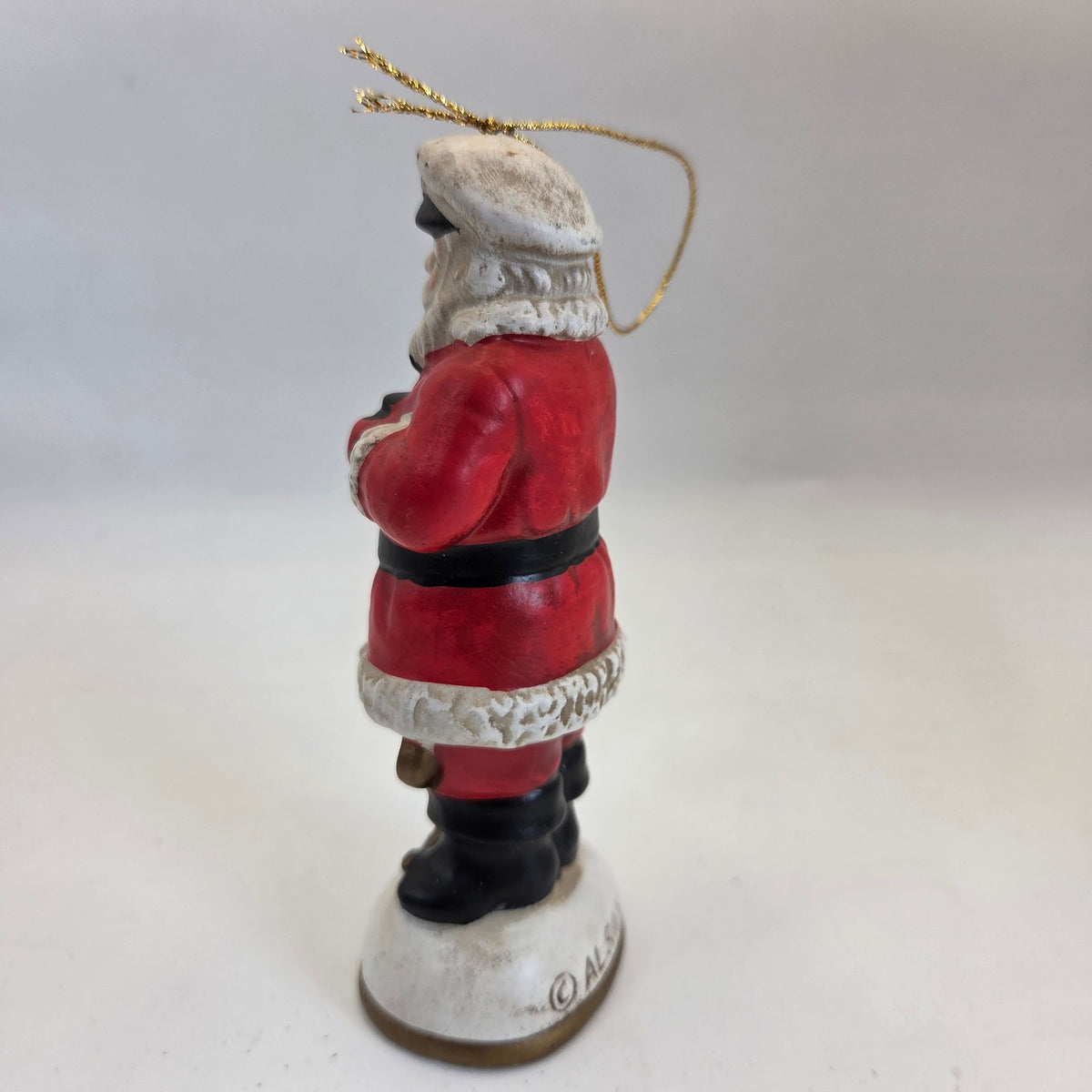 1991 Alsan Sea Santa #2211 Ornament Binoculars Korea 5" w/ Box Paperwork